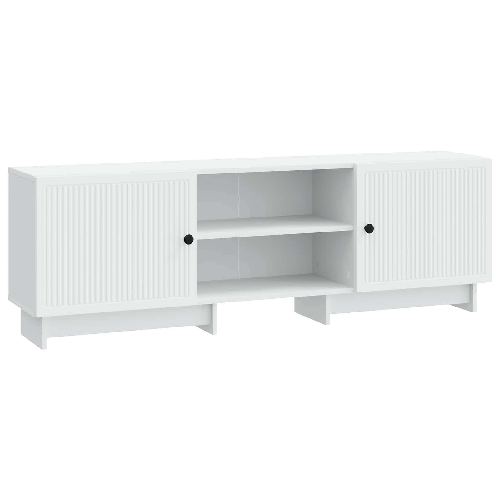 vidaXL TV-kast Wit 150 x 31 x 50 cm Geconstrueerd hout