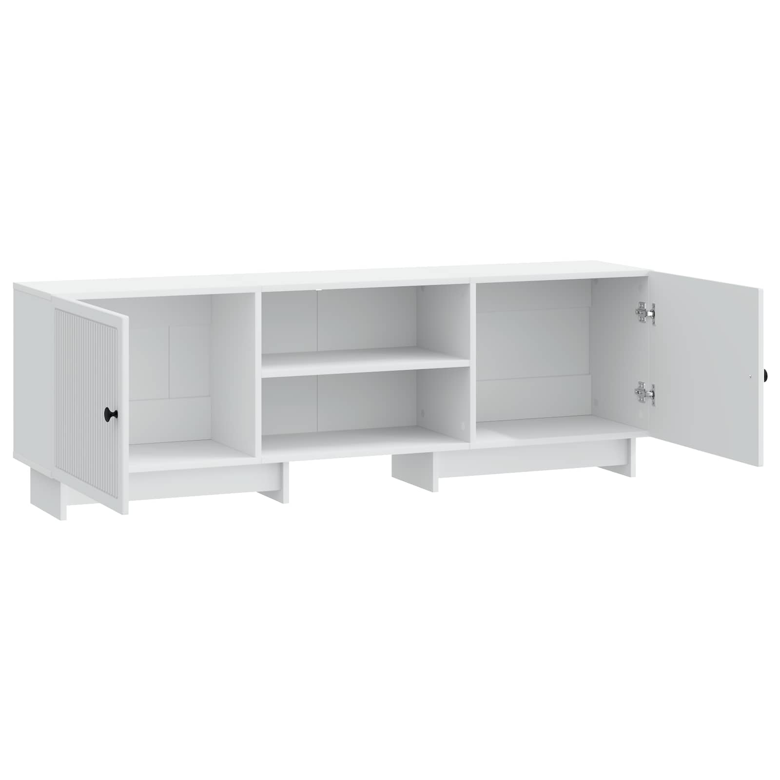 vidaXL TV-kast Wit 150 x 31 x 50 cm Geconstrueerd hout