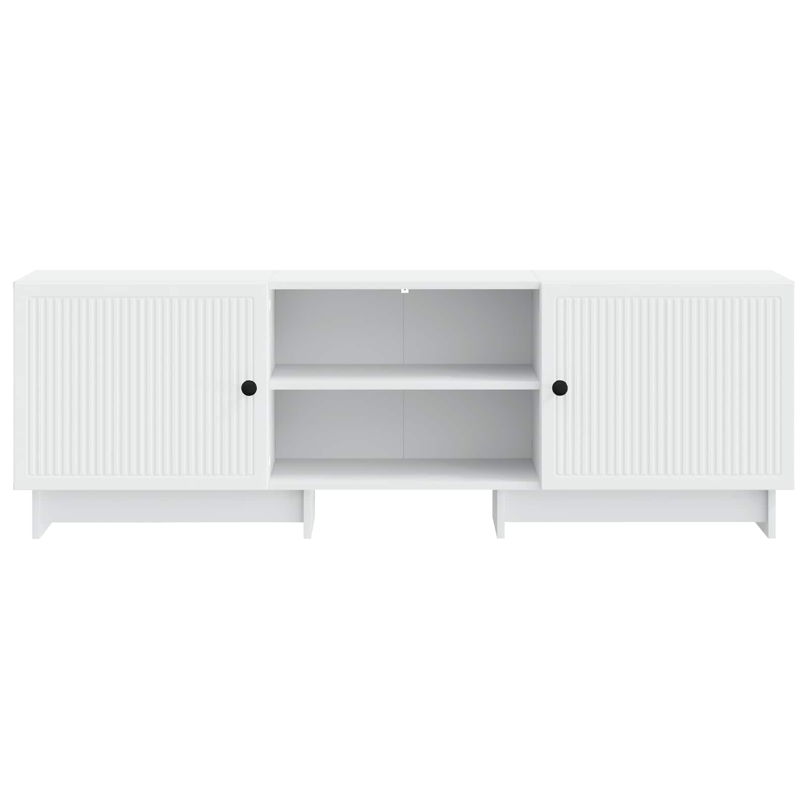 vidaXL TV-kast Wit 150 x 31 x 50 cm Geconstrueerd hout