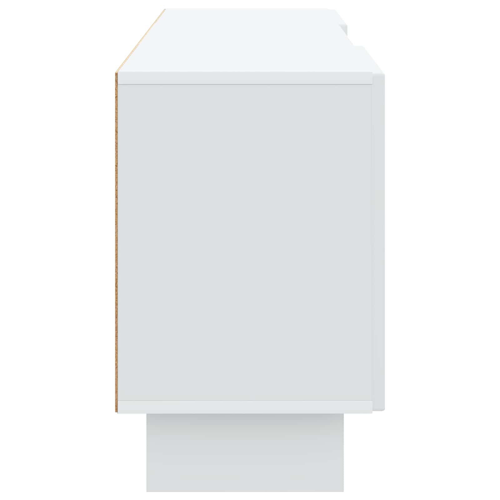 vidaXL TV-kast Wit 150 x 31 x 50 cm Geconstrueerd hout