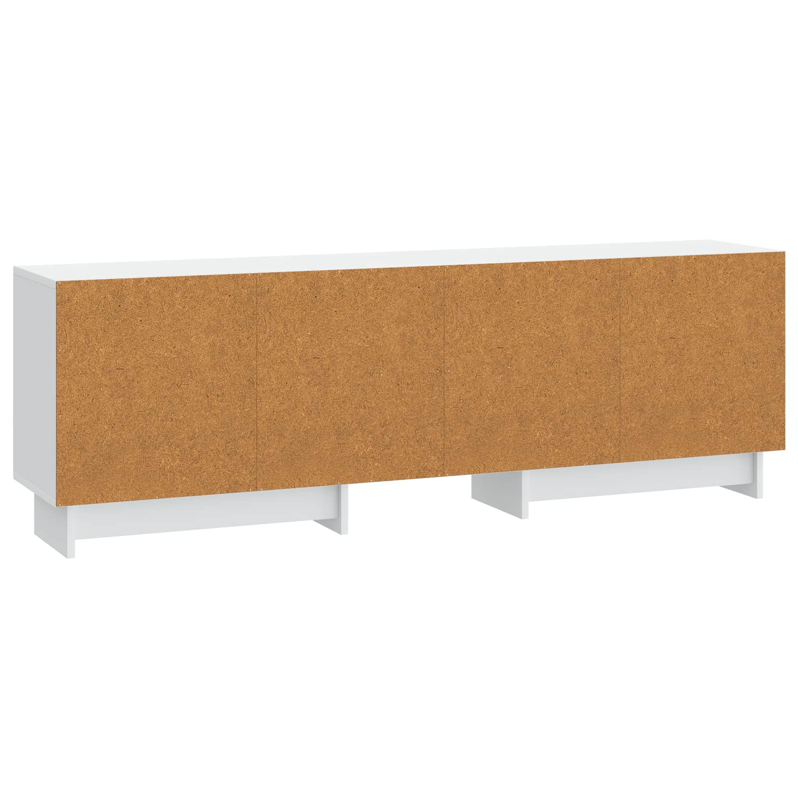 vidaXL TV-kast Wit 150 x 31 x 50 cm Geconstrueerd hout