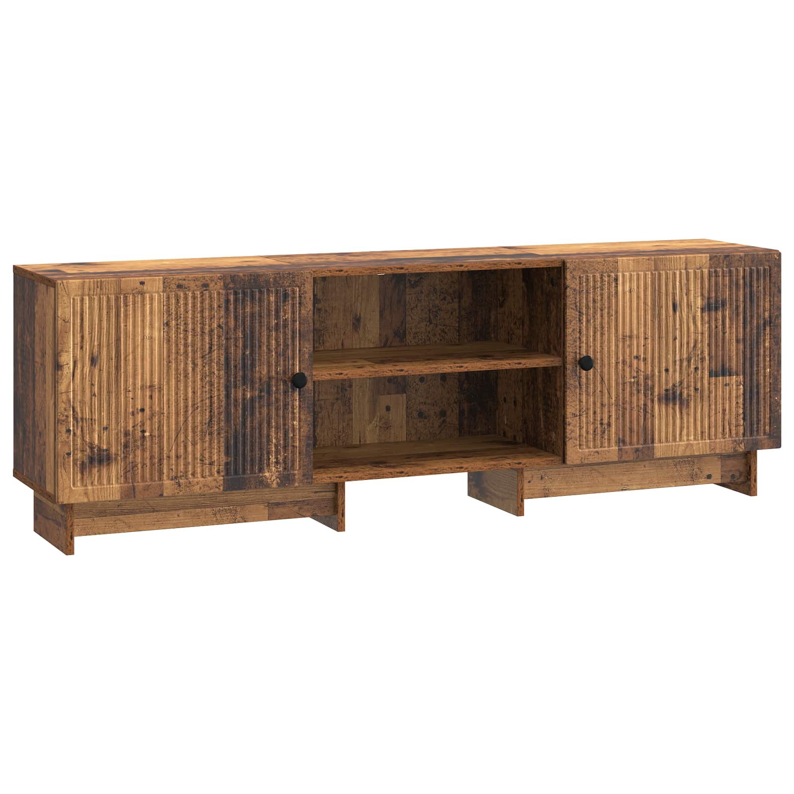 vidaXL TV-kast Wit 150 x 31 x 50 cm Geconstrueerd hout