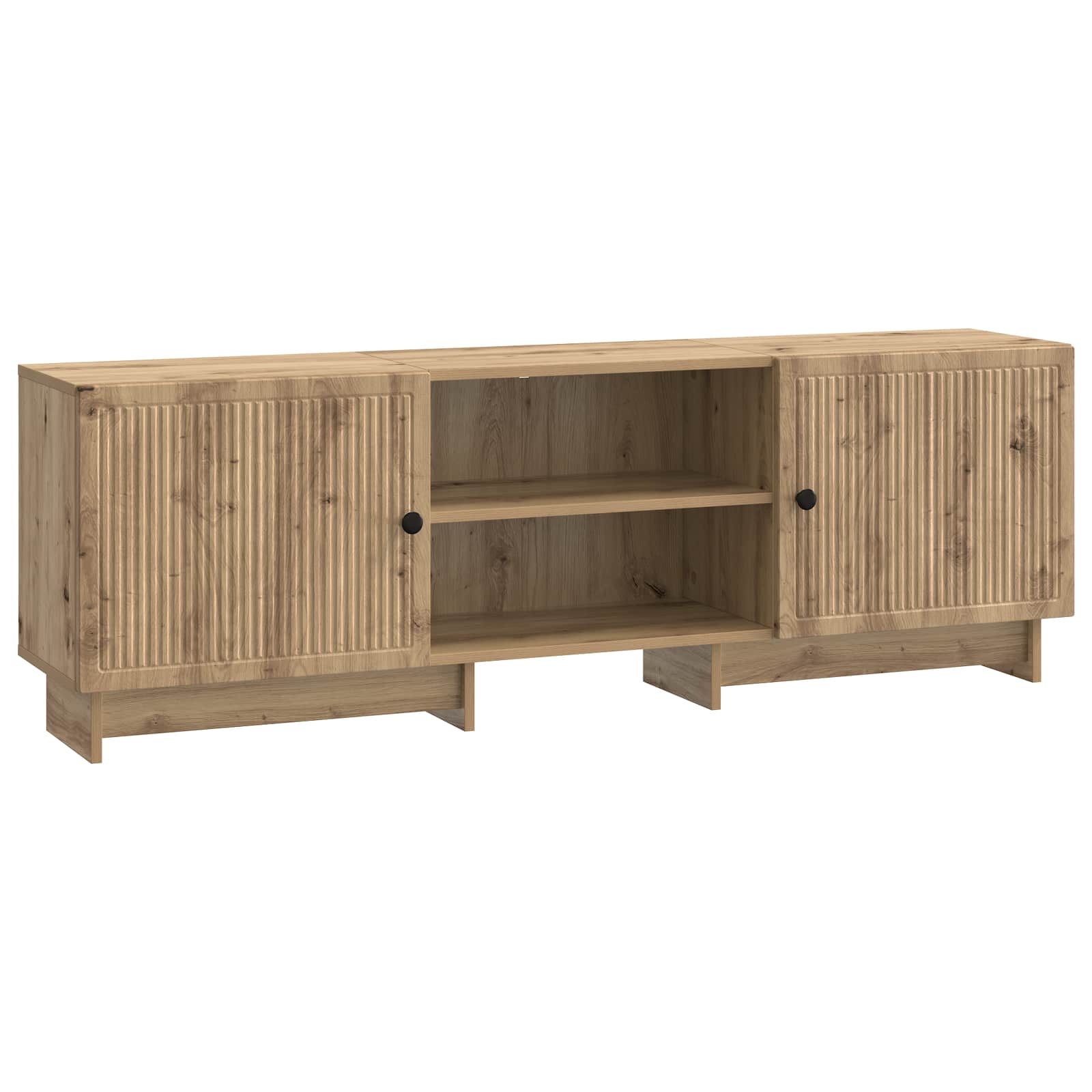 vidaXL TV-kast Wit 150 x 31 x 50 cm Geconstrueerd hout