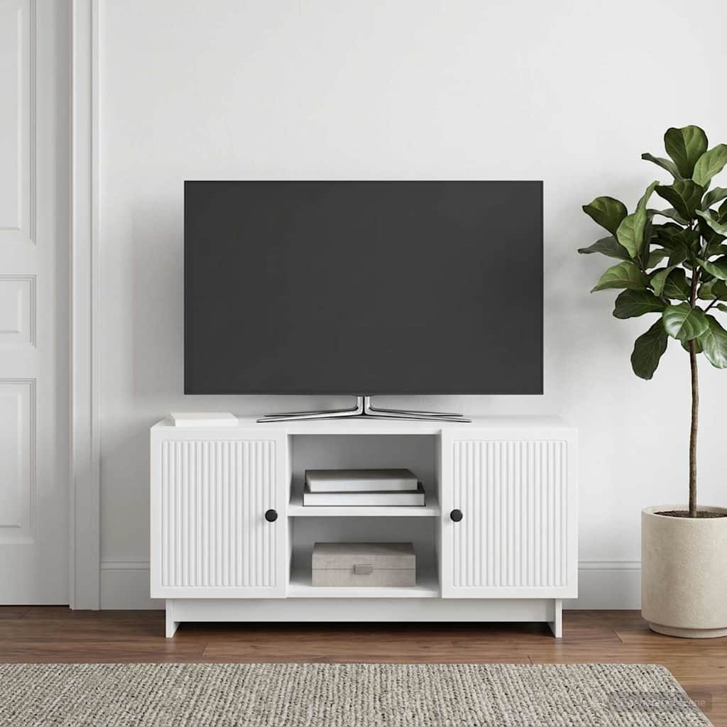 vidaXL TV-kast Zwart 102 x 34,5 x 50 cm Bewerkt hout