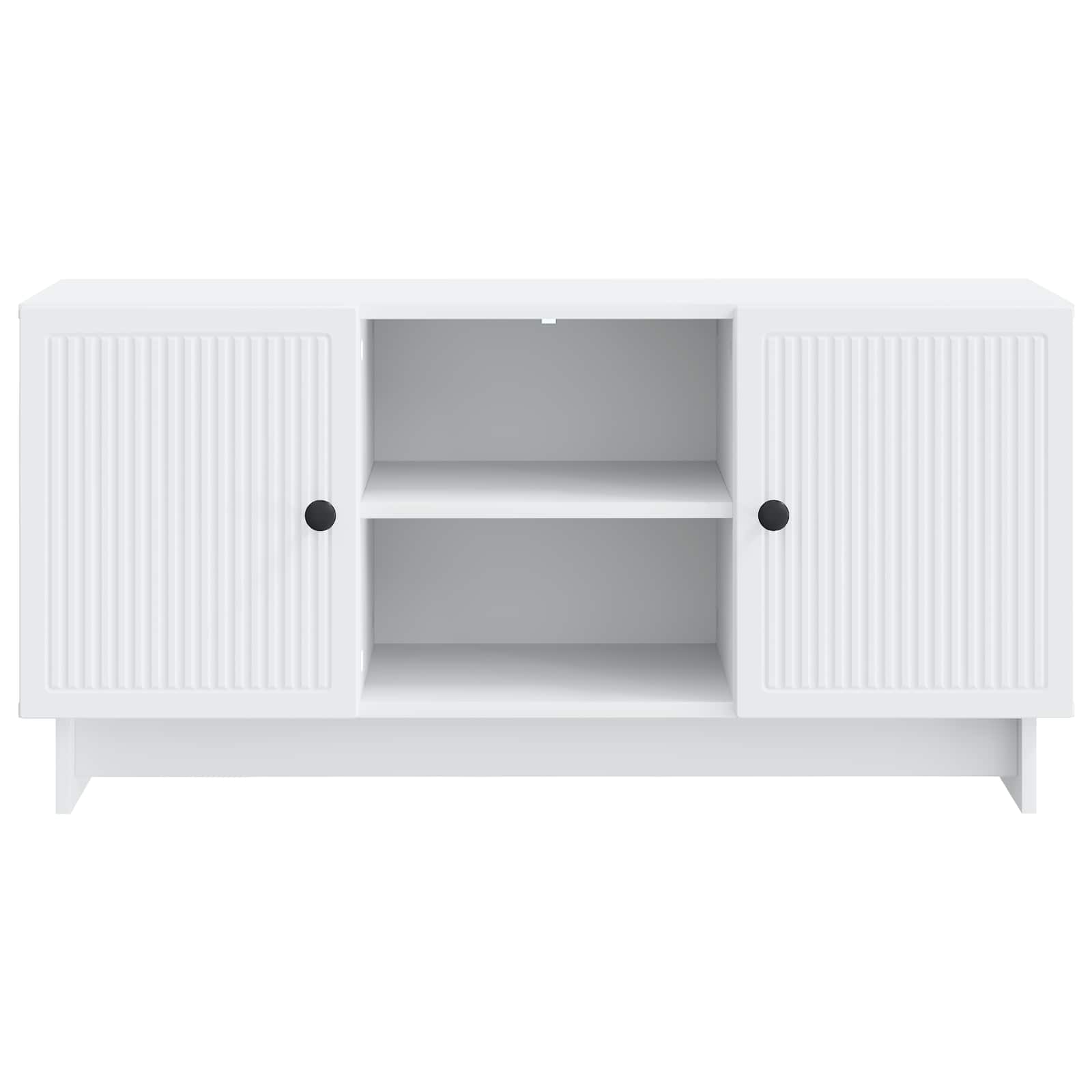 vidaXL TV-kast Zwart 102 x 34,5 x 50 cm Bewerkt hout