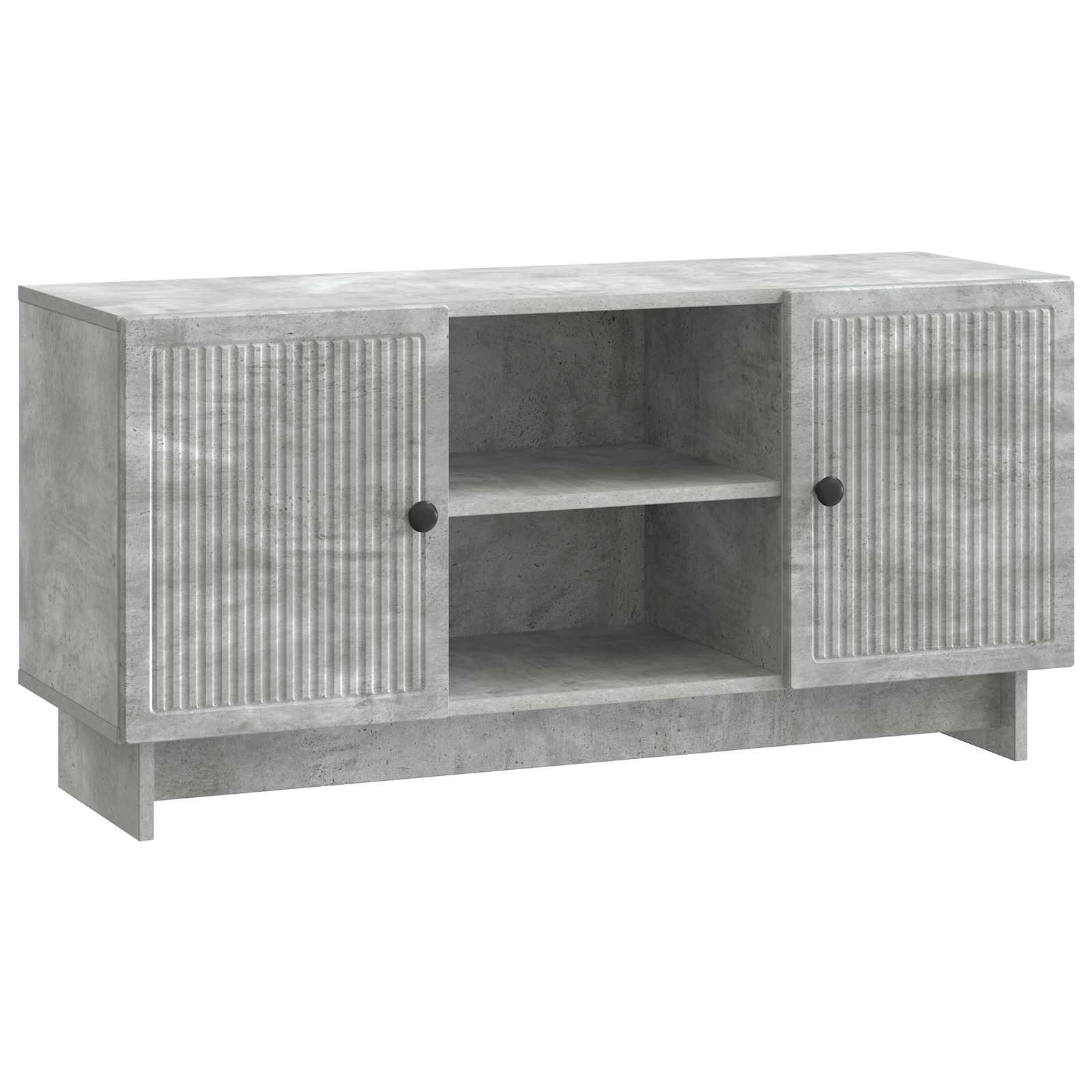 vidaXL TV-kast Zwart 102 x 34,5 x 50 cm Bewerkt hout
