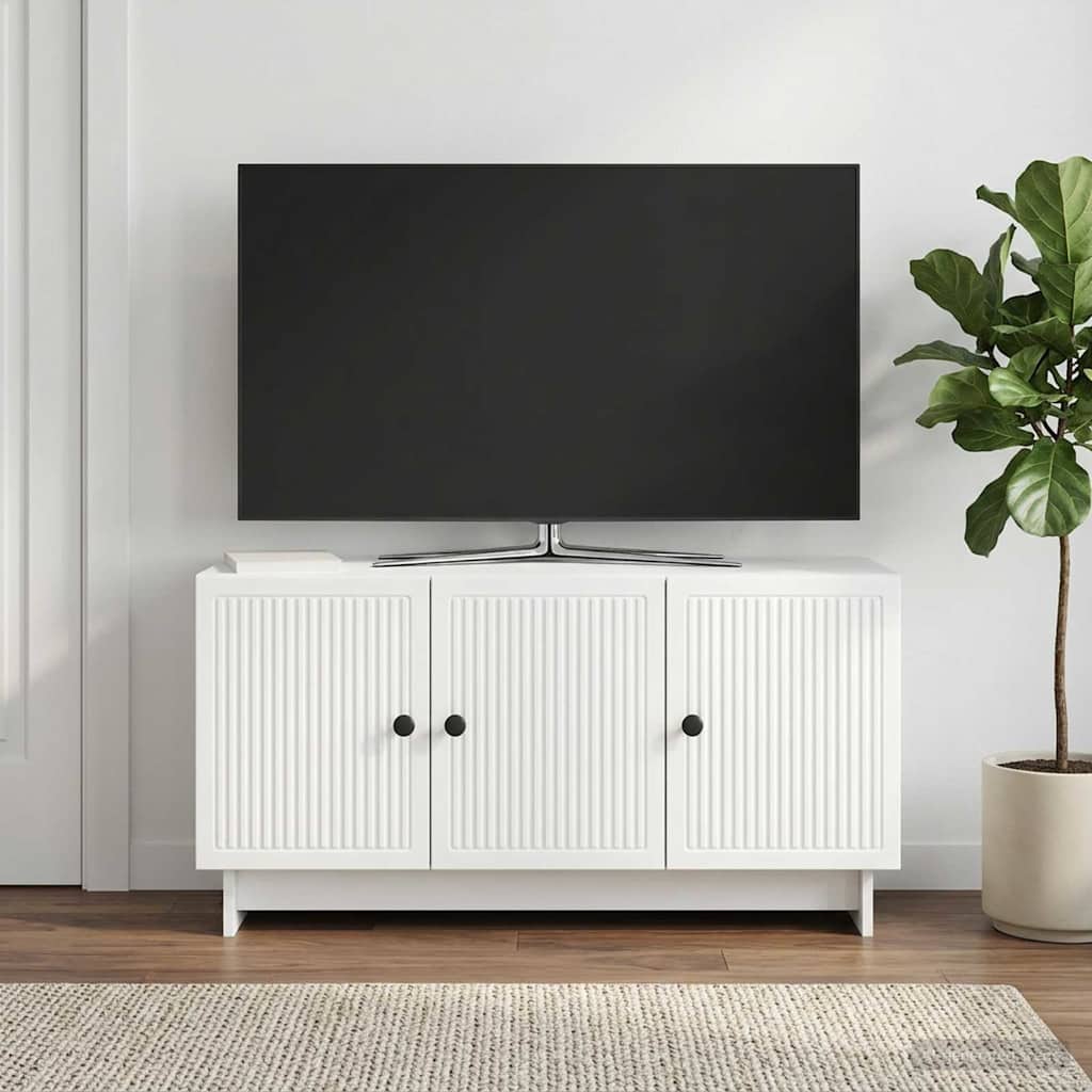 vidaXL TV-kast Zwart 99 x 34,5 x 50 cm Bewerkt hout