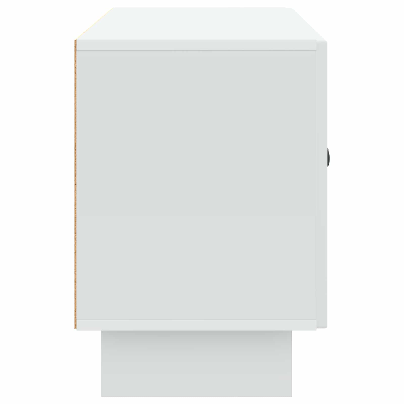 vidaXL TV-kast Zwart 99 x 34,5 x 50 cm Bewerkt hout