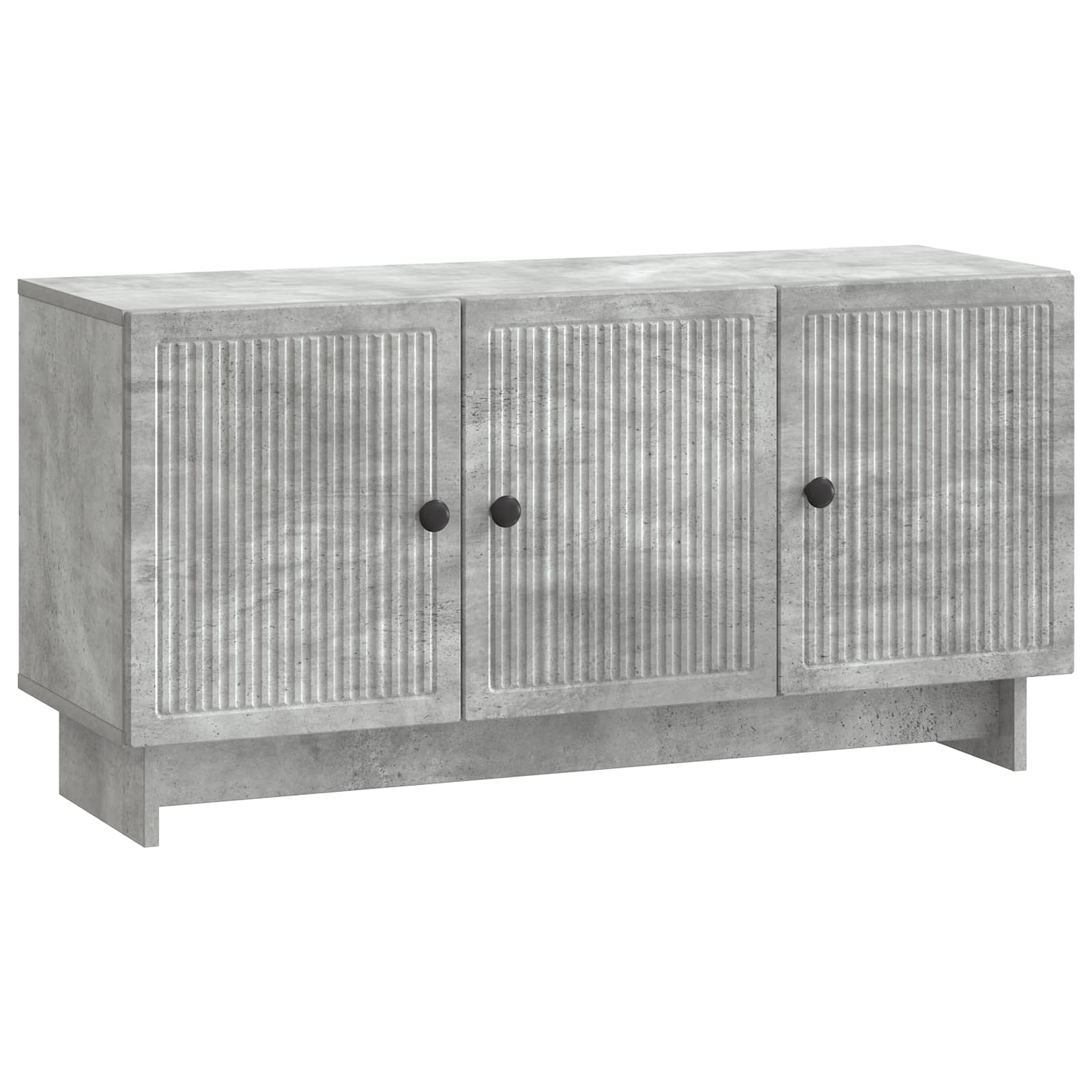 vidaXL TV-kast Zwart 99 x 34,5 x 50 cm Bewerkt hout