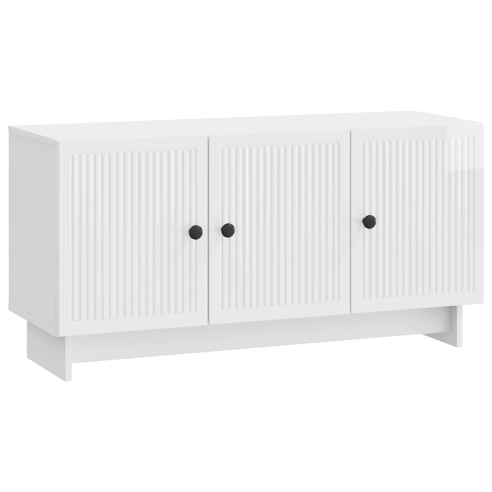 vidaXL TV-kast Zwart 99 x 34,5 x 50 cm Bewerkt hout