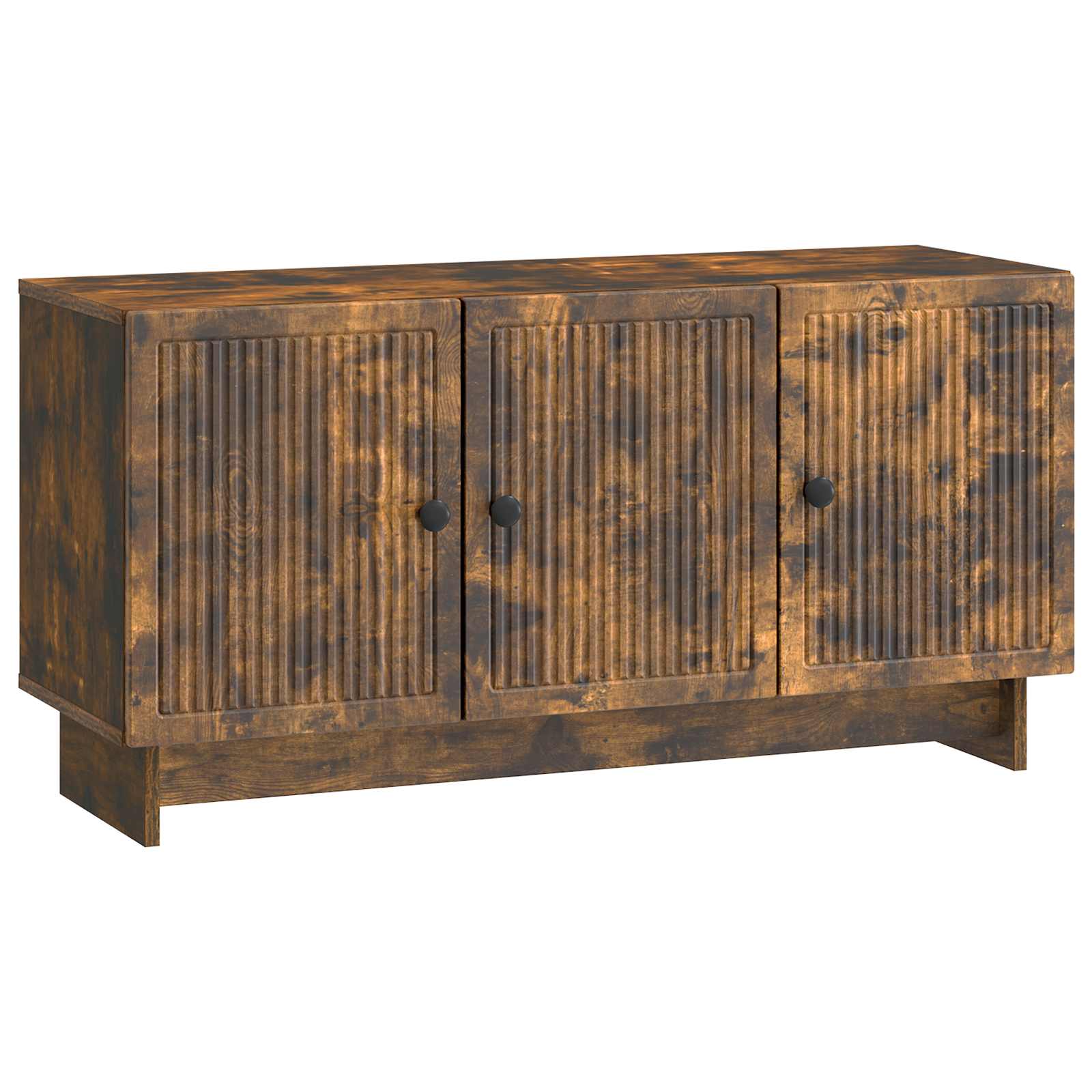 vidaXL TV-kast Zwart 99 x 34,5 x 50 cm Bewerkt hout