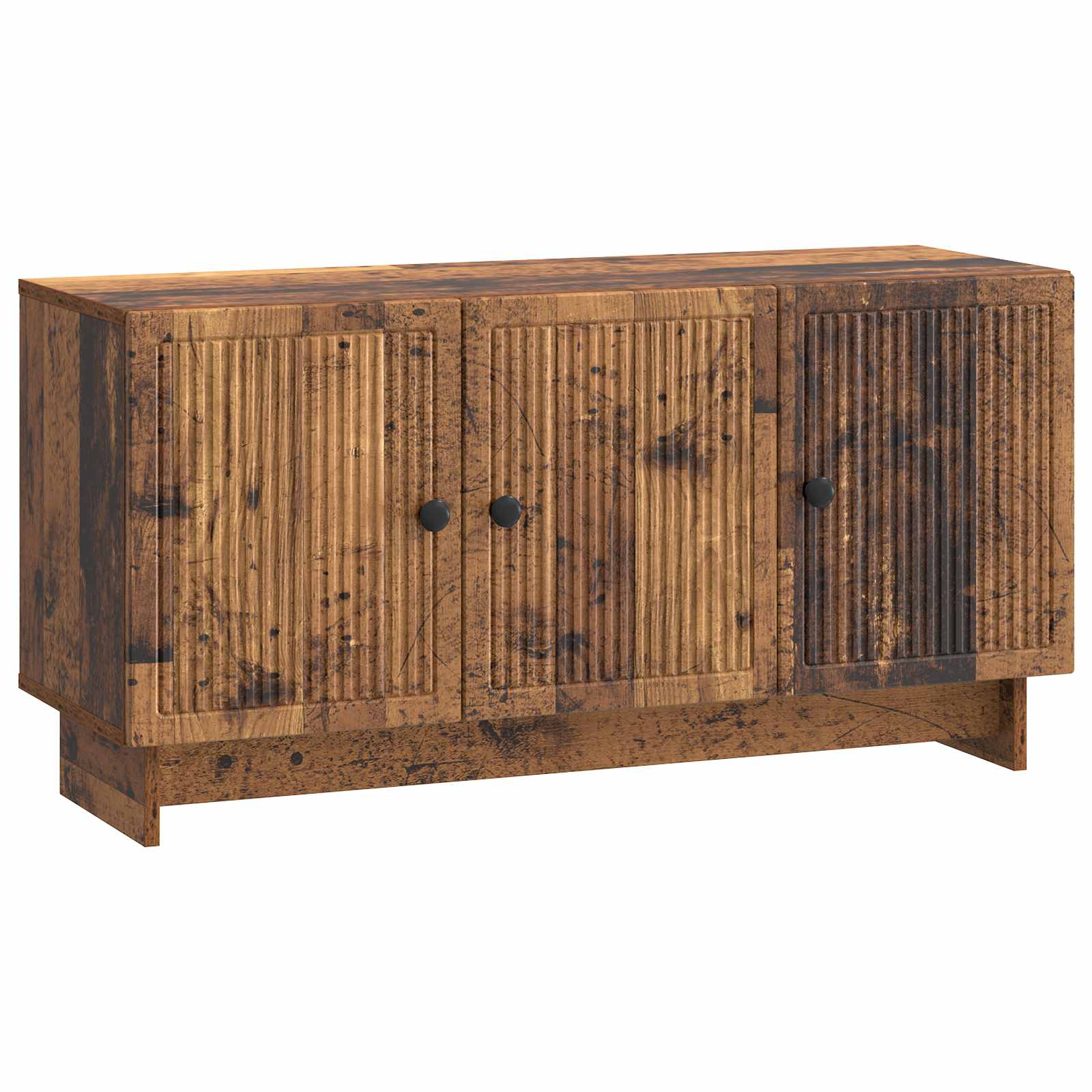 vidaXL TV-kast Zwart 99 x 34,5 x 50 cm Bewerkt hout