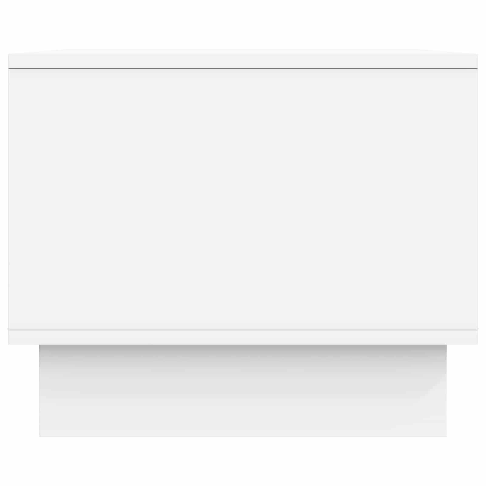 vidaXL Salontafel Zwart 90 x 50 x 40 cm Bewerkt hout