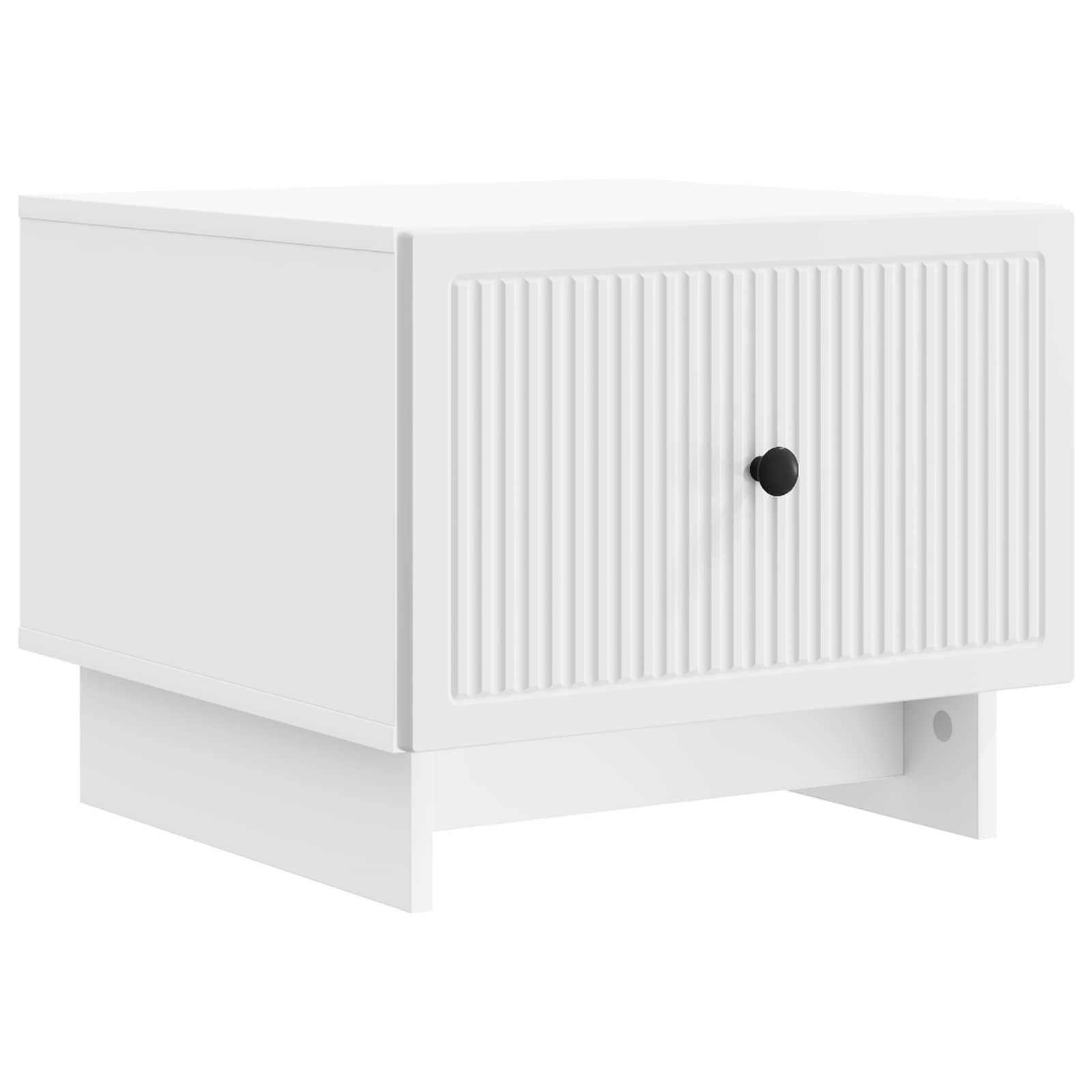 vidaXL Salontafel met lade Zwart 49 x 50 x 40 cm Bewerkt hout