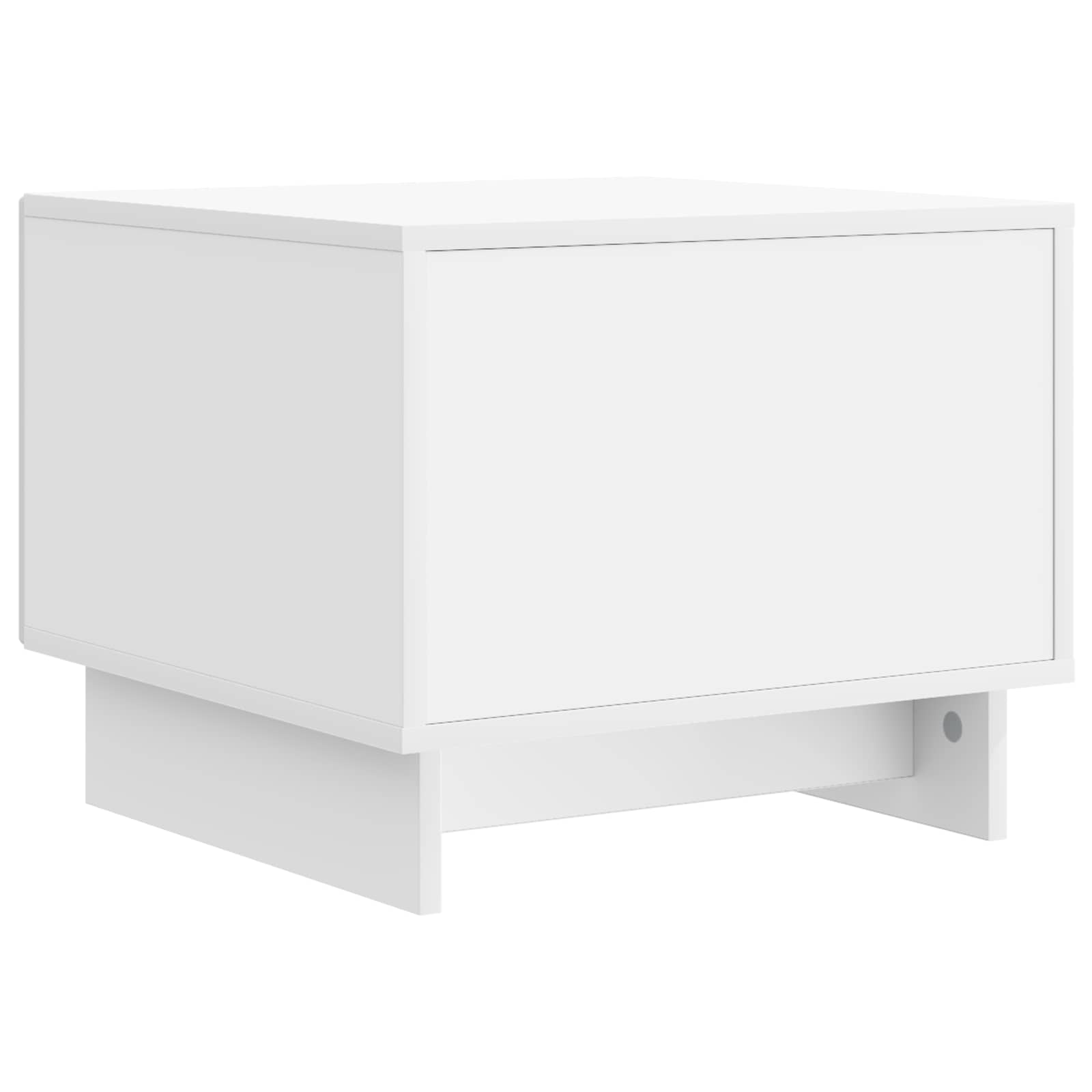vidaXL Salontafel met lade Zwart 49 x 50 x 40 cm Bewerkt hout
