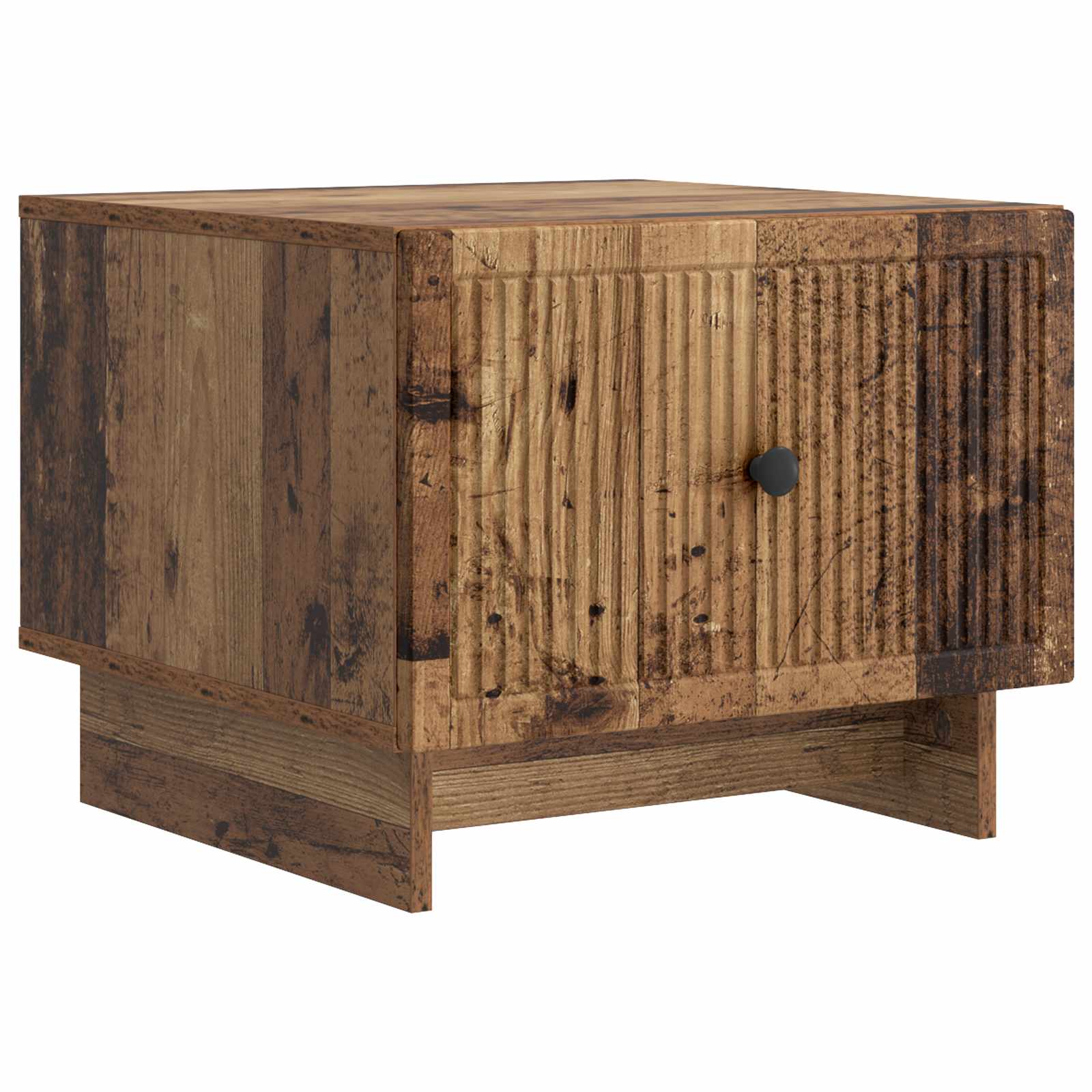 vidaXL Salontafel met lade Zwart 49 x 50 x 40 cm Bewerkt hout