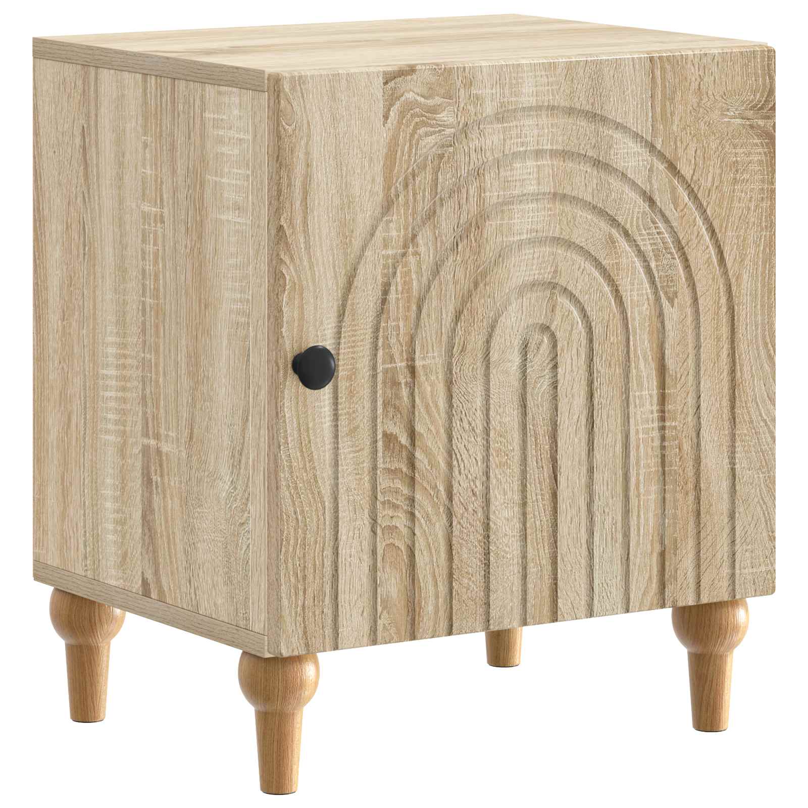 vidaXL Nachtkastje 2 pcs Wit 43 x 34,5 x 50 cm Bewerkt hout