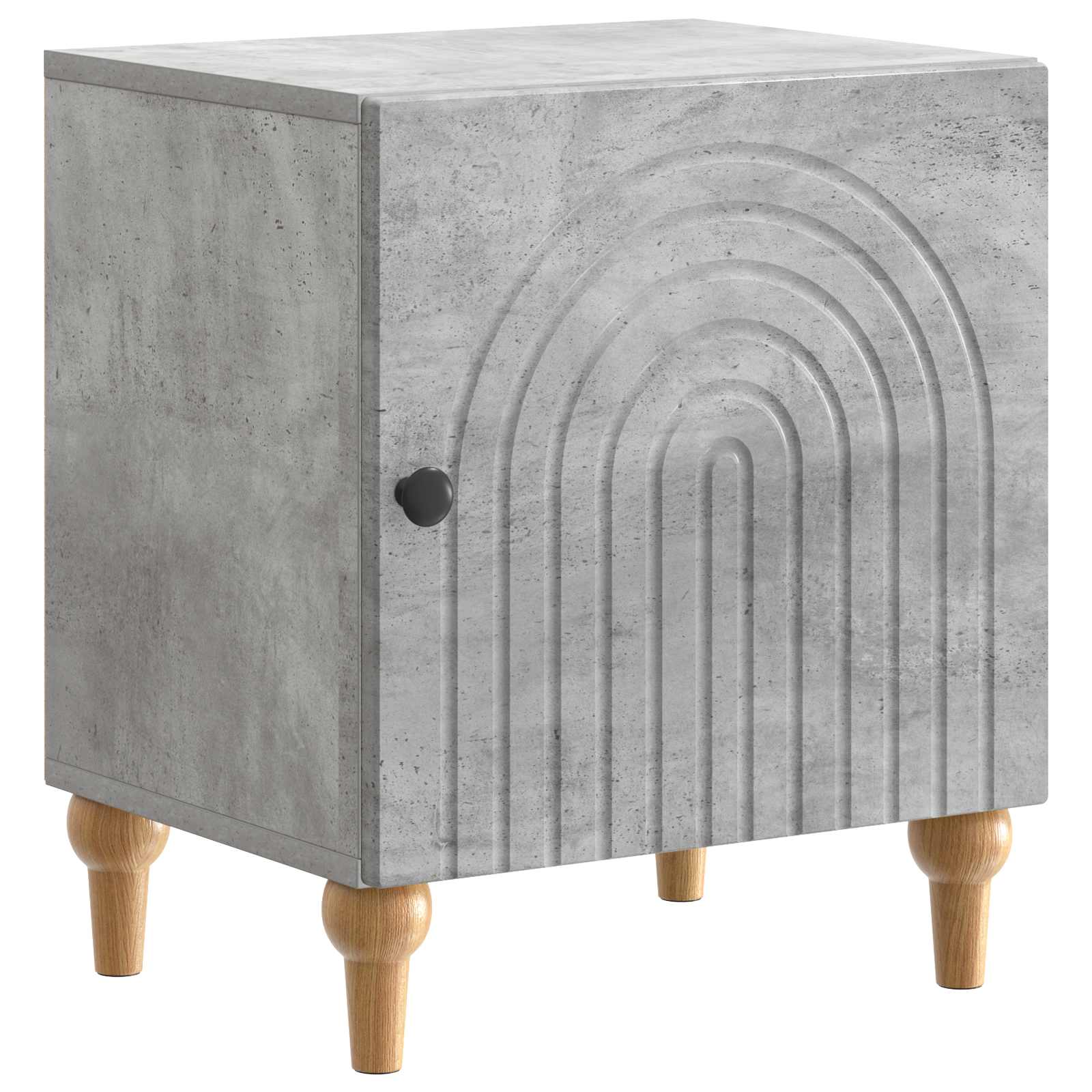 vidaXL Nachtkastje 2 pcs Wit 43 x 34,5 x 50 cm Bewerkt hout