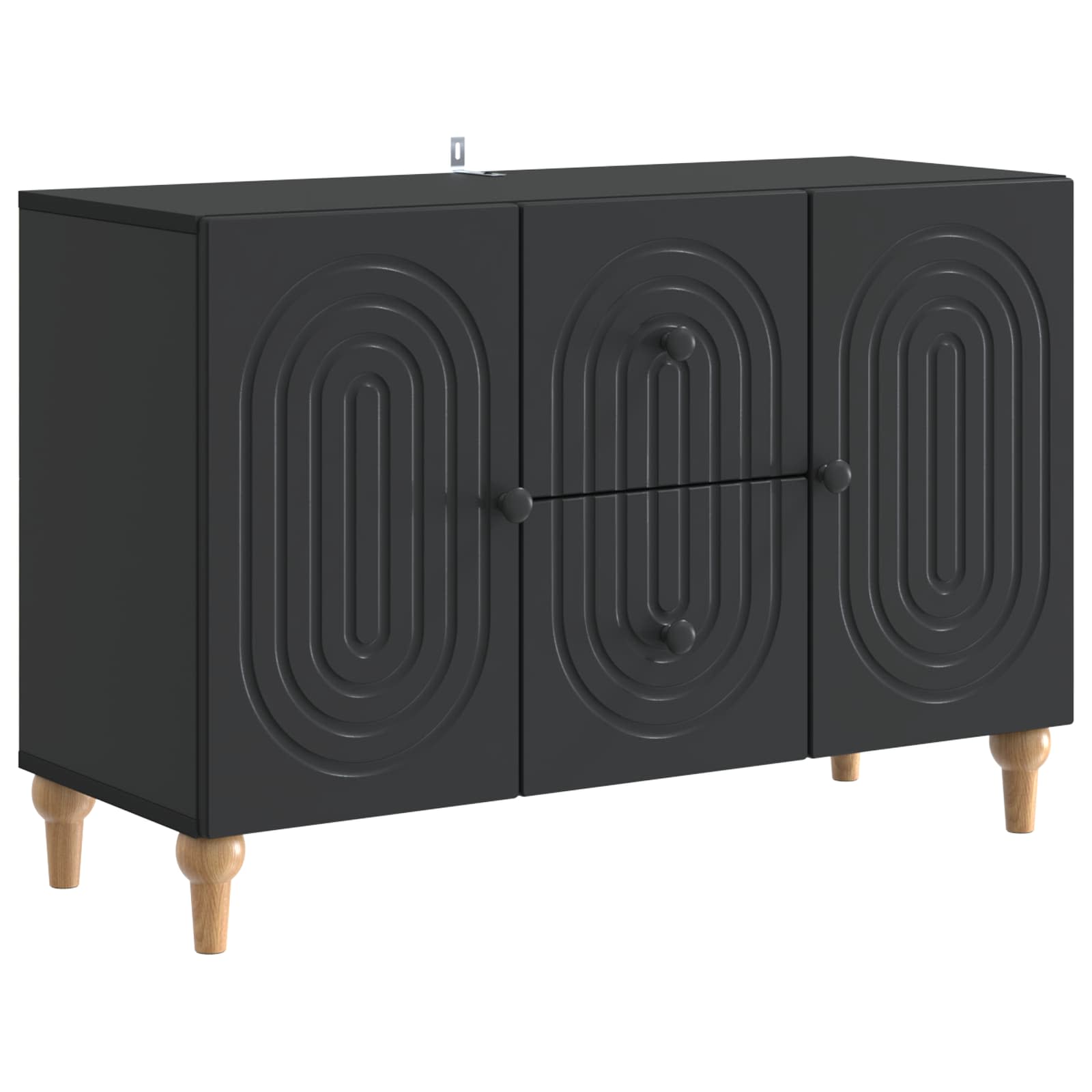 vidaXL TV-kast met lade Betongrijs 89 x 34,5 x 60 cm Bewerkt hout