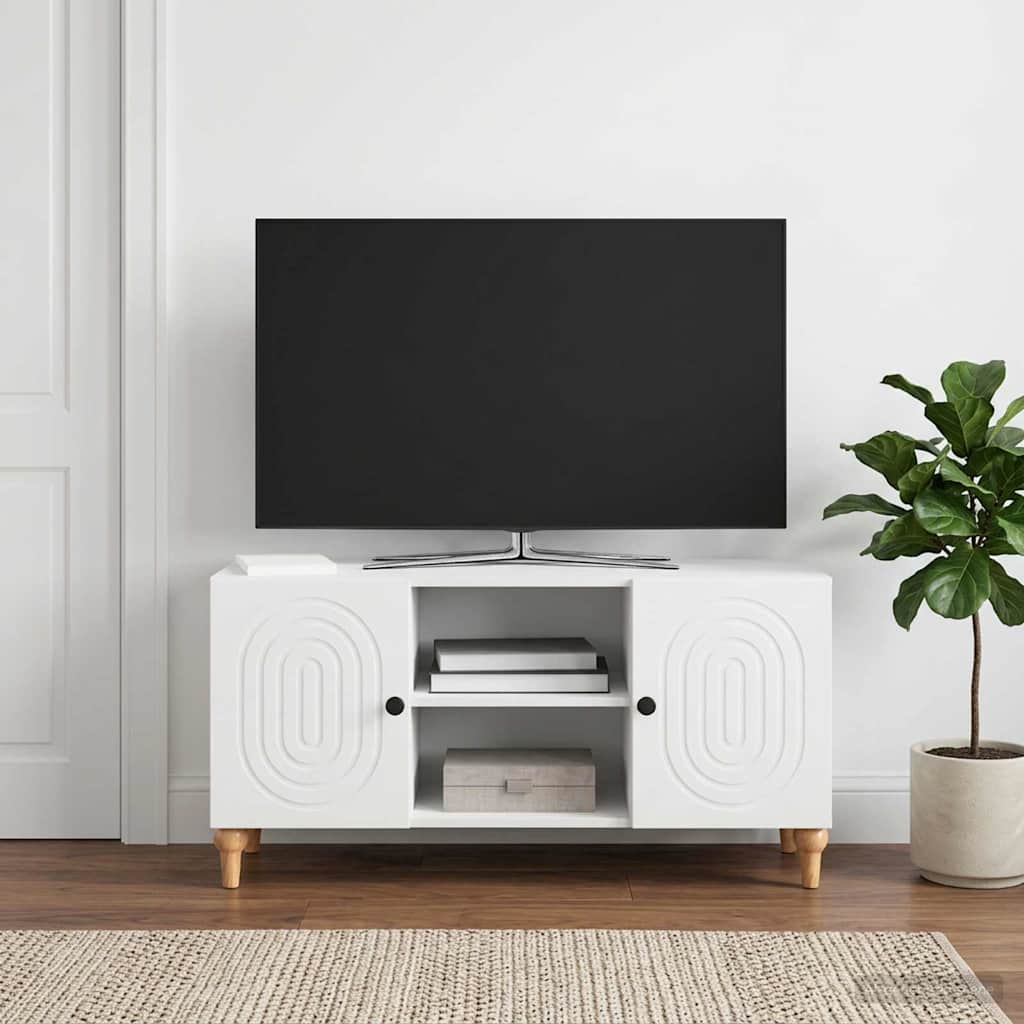 vidaXL TV-kast Zwart 102 x 34,5 x 50 cm Bewerkt hout