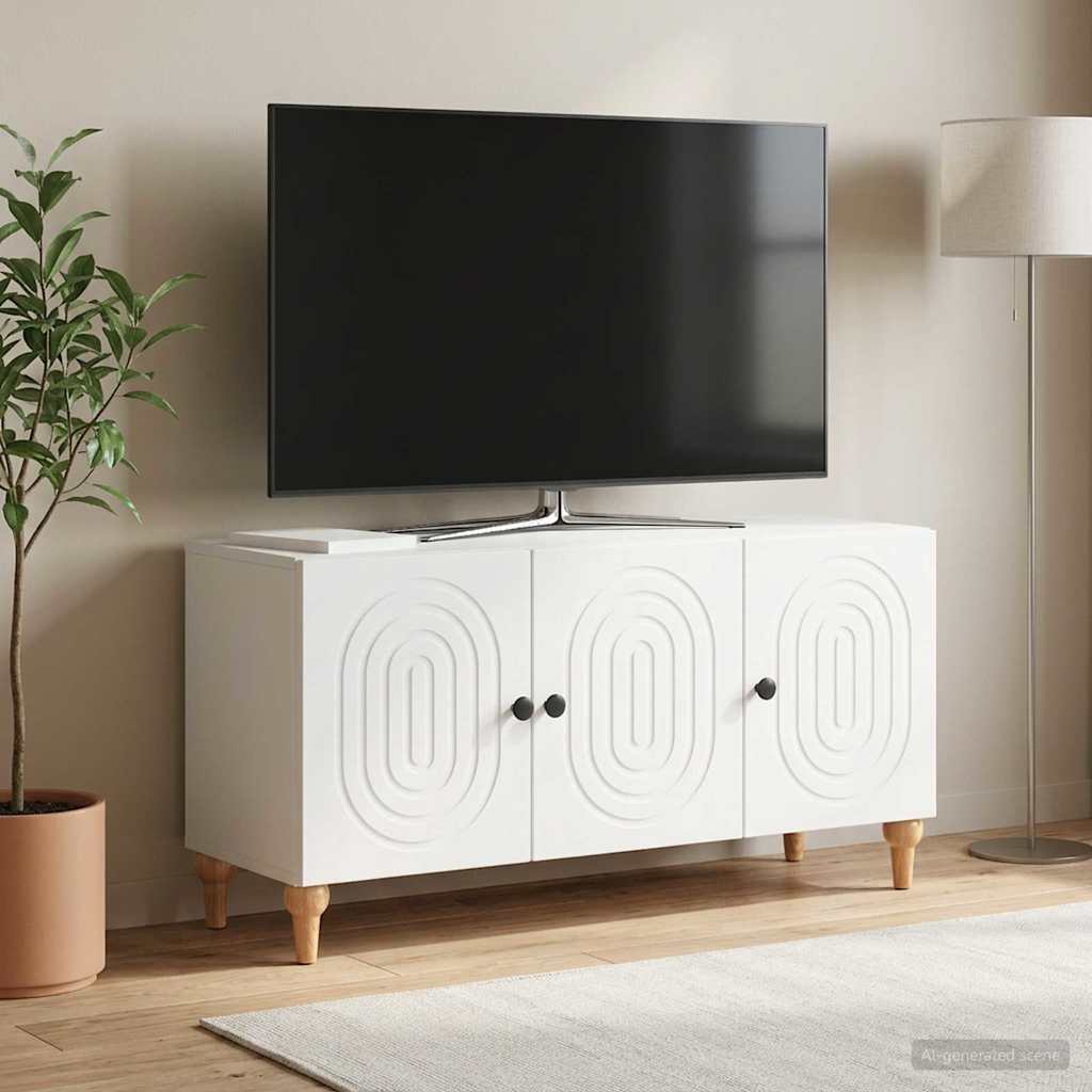 vidaXL TV-kast Zwart 99 x 34,5 x 50 cm Bewerkt hout