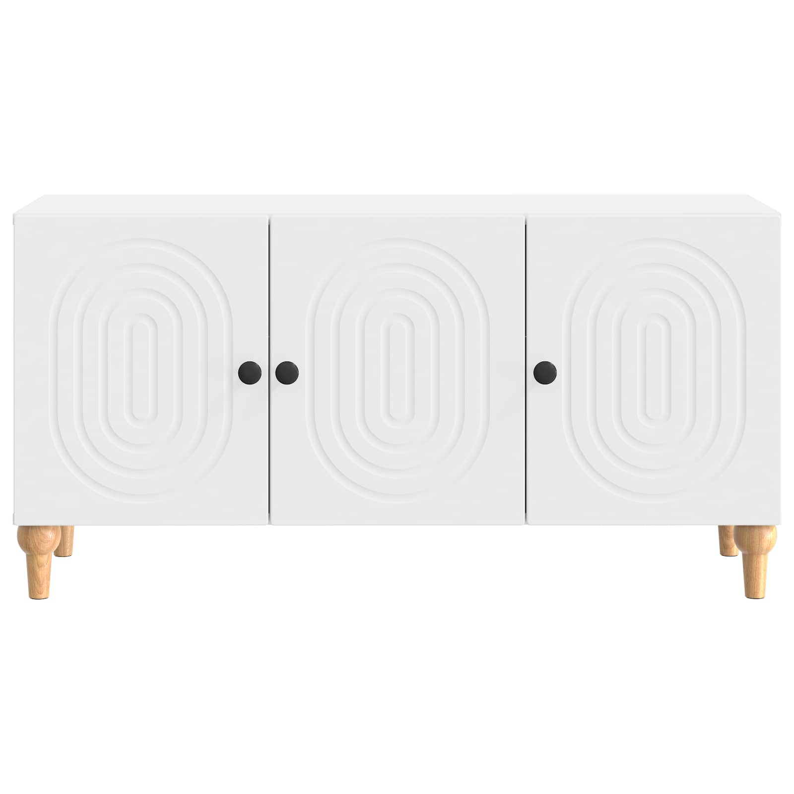 vidaXL TV-kast Zwart 99 x 34,5 x 50 cm Bewerkt hout