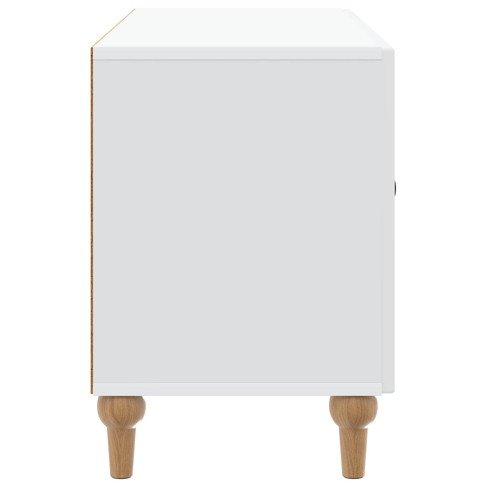 vidaXL TV-kast Zwart 99 x 34,5 x 50 cm Bewerkt hout