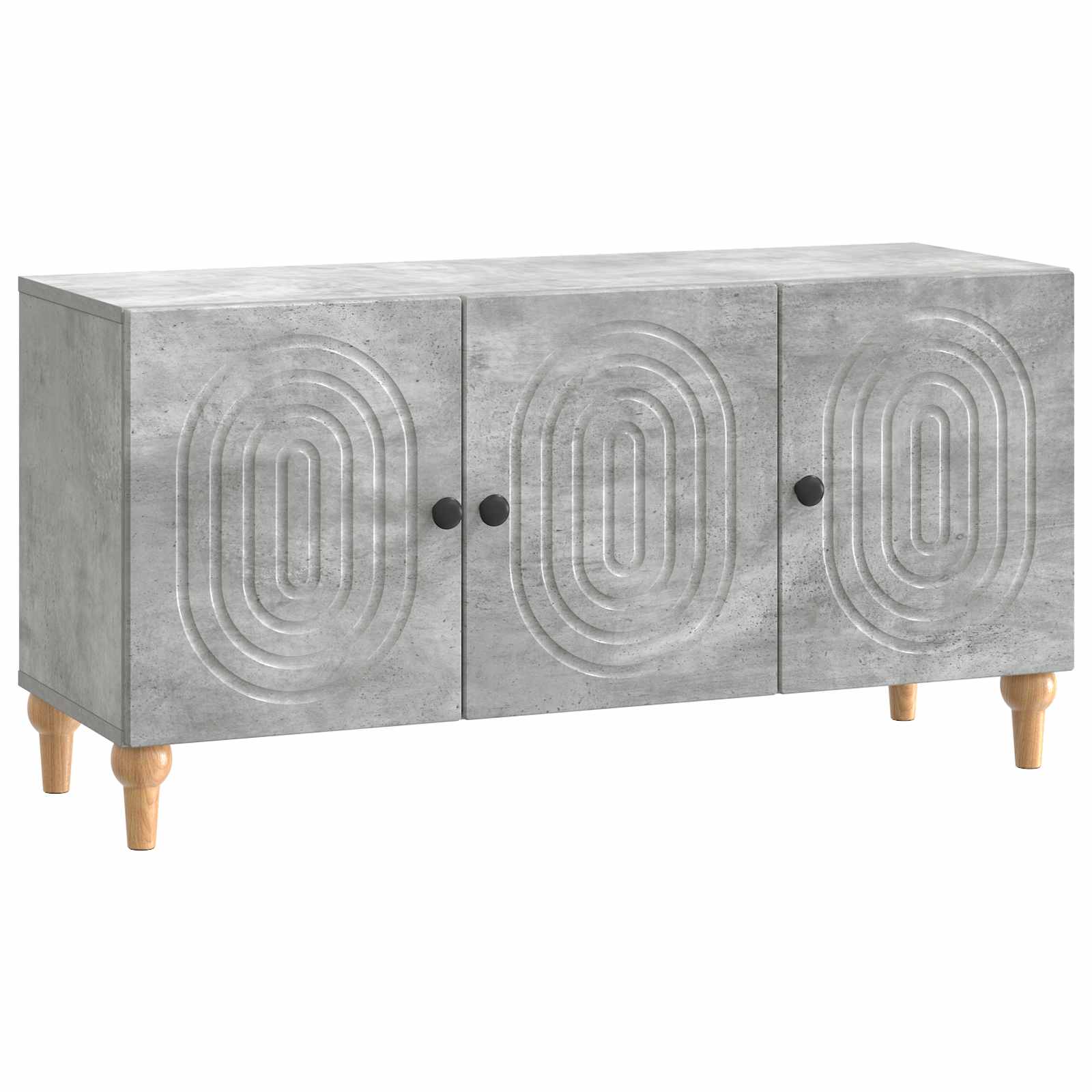 vidaXL TV-kast Zwart 99 x 34,5 x 50 cm Bewerkt hout