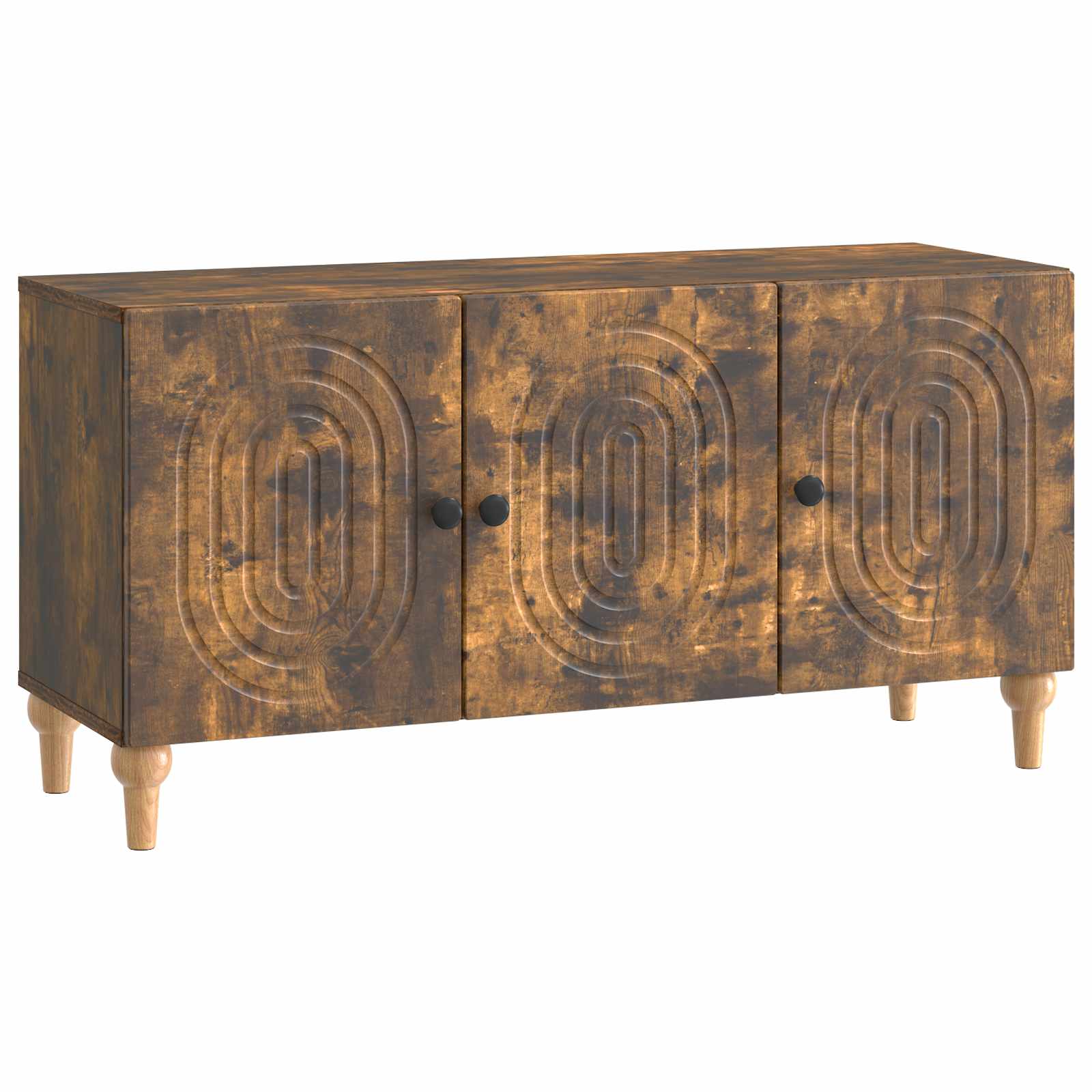 vidaXL TV-kast Zwart 99 x 34,5 x 50 cm Bewerkt hout