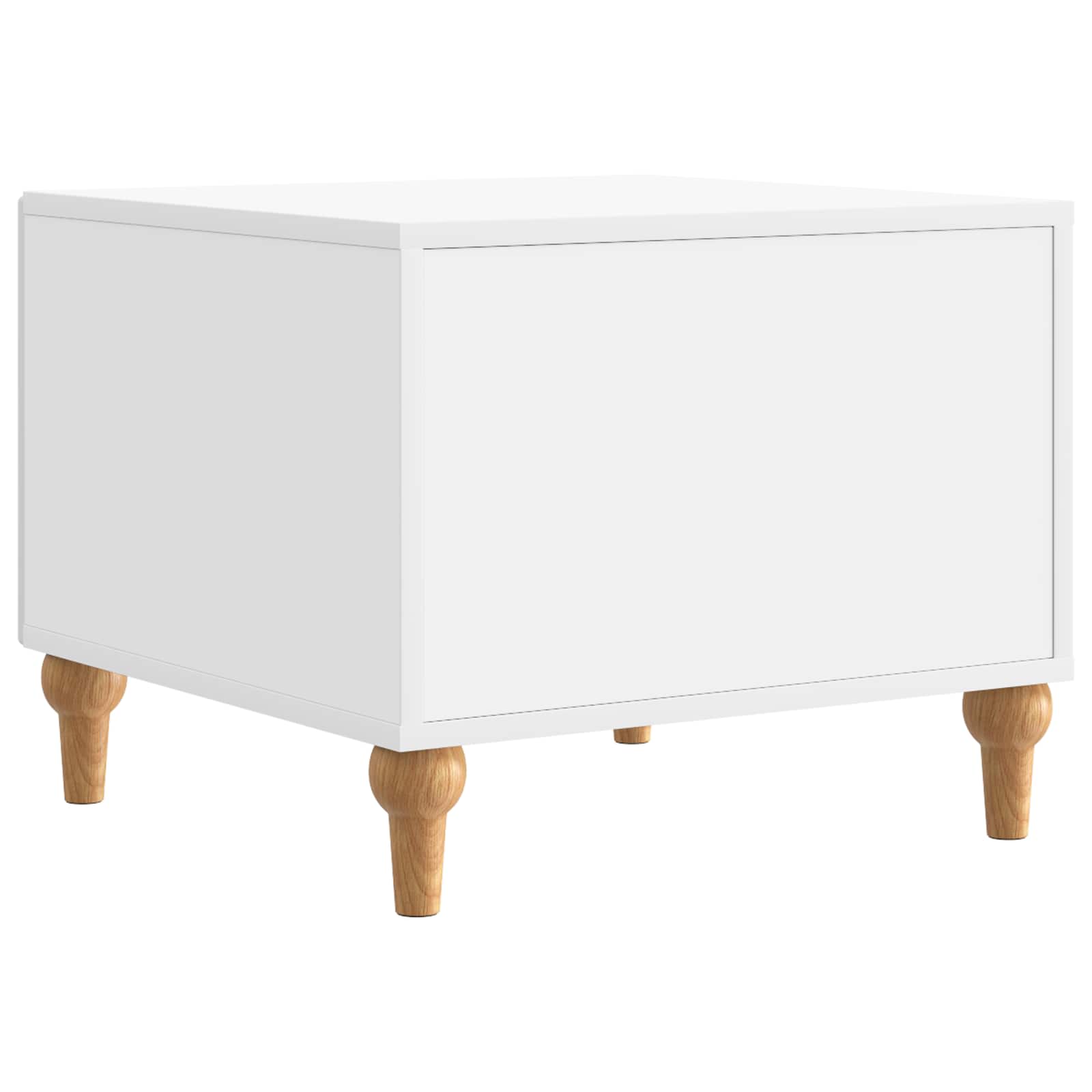 vidaXL Salontafel met lade Zwart 49 x 50 x 40 cm Bewerkt hout