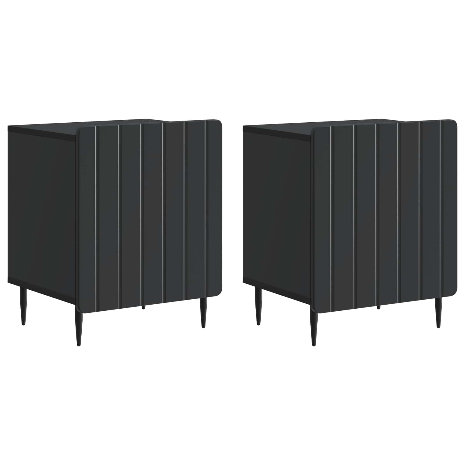 vidaXL Nachtkastje Oud hout 43 x 34,5 x 52 cm Bewerkt hout