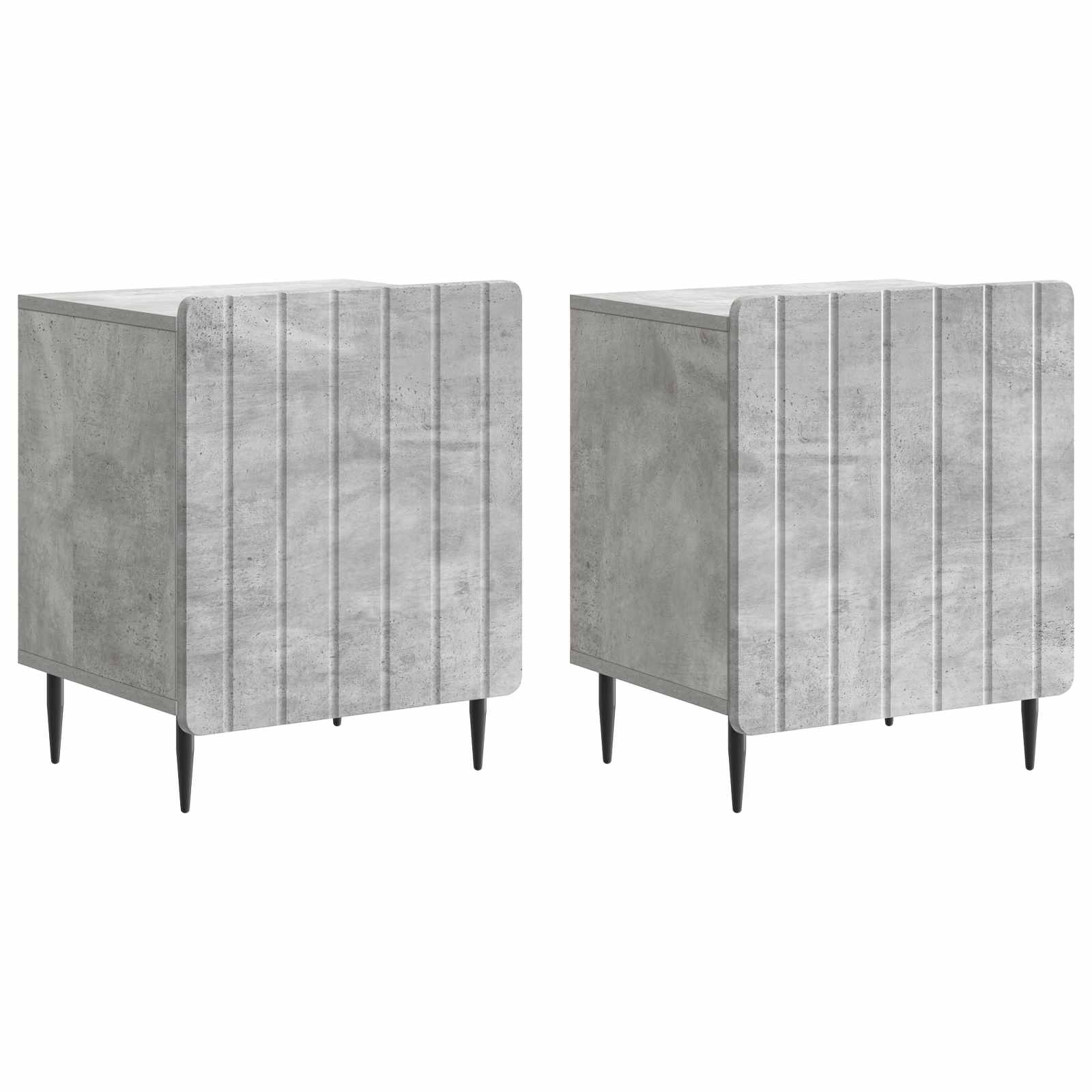 vidaXL Nachtkastje Oud hout 43 x 34,5 x 52 cm Bewerkt hout