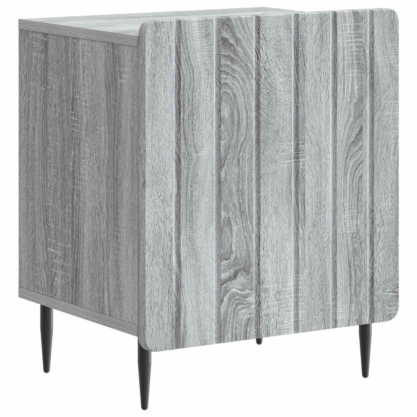 vidaXL Nachtkastje Oud hout 43 x 34,5 x 52 cm Bewerkt hout