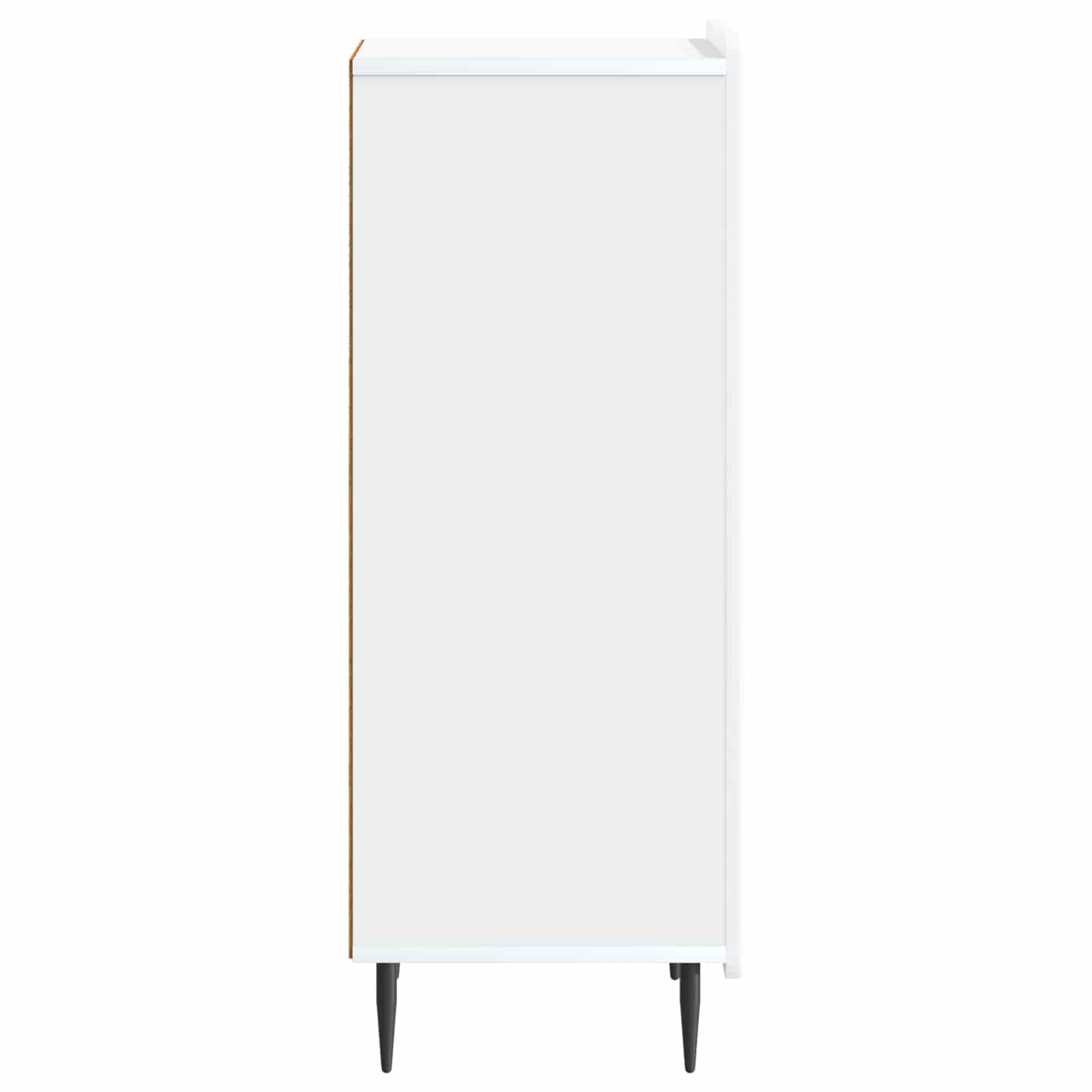 vidaXL Dressoir Zwart 34,5 x 33 x 92 cm Bewerkt hout