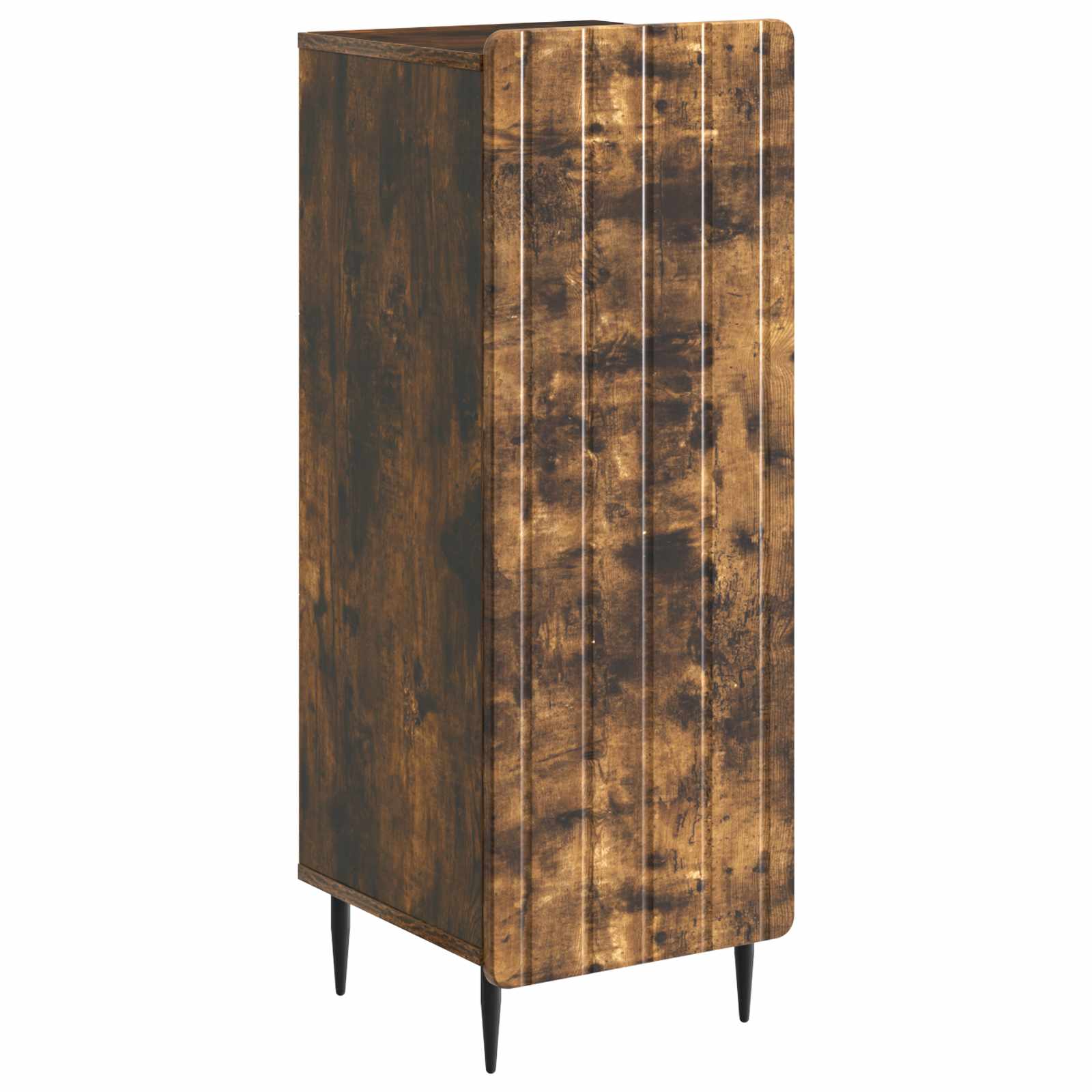 vidaXL Dressoir Zwart 34,5 x 33 x 92 cm Bewerkt hout