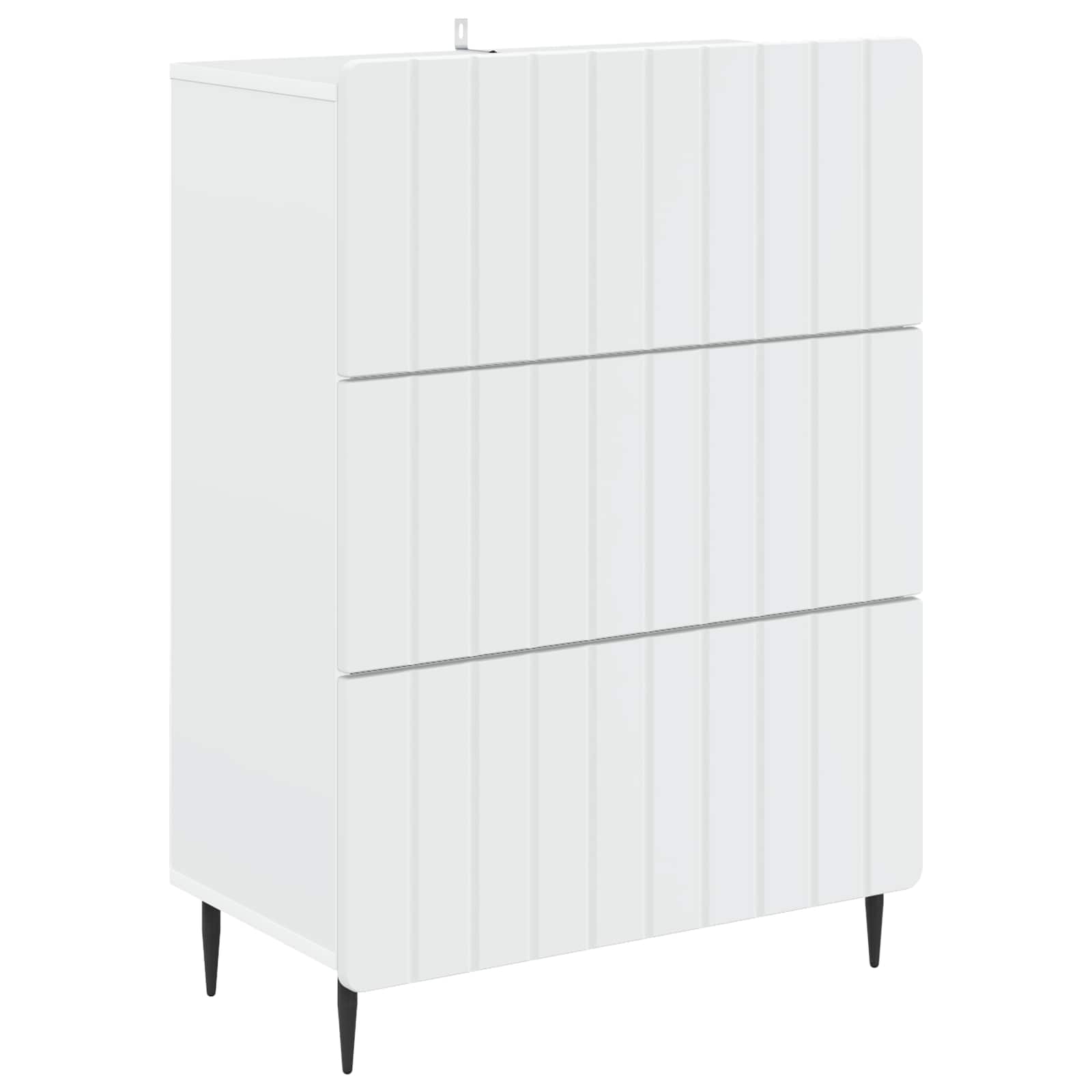vidaXL Ladenkast Zwart 66 x 34,5 x 92 cm Bewerkt hout