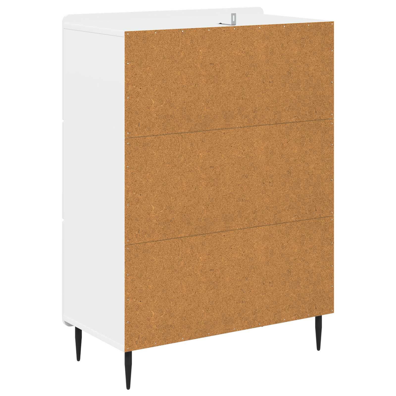 vidaXL Ladenkast Zwart 66 x 34,5 x 92 cm Bewerkt hout