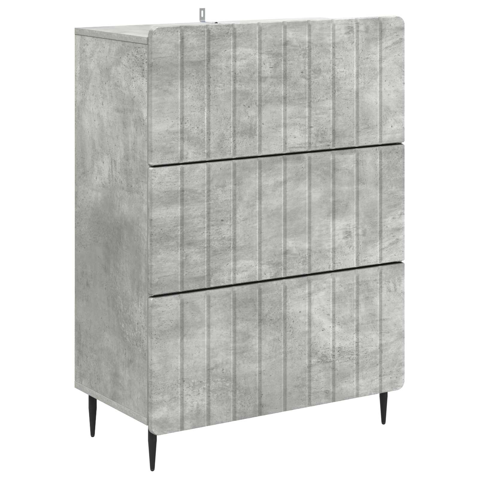 vidaXL Ladenkast Zwart 66 x 34,5 x 92 cm Bewerkt hout