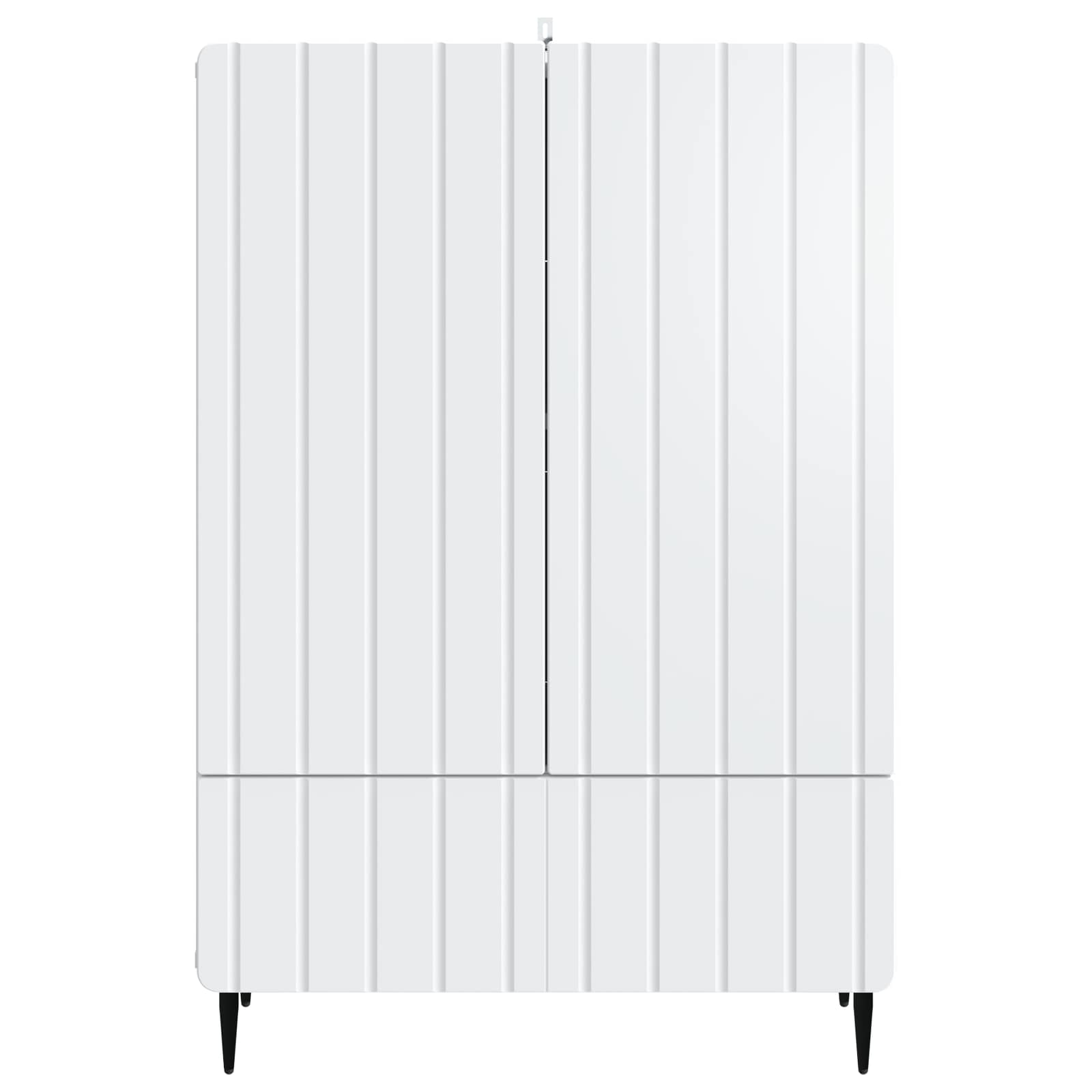 vidaXL Dressoir met lade Zwart 66 x 34,5 x 97 cm Bewerkt hout