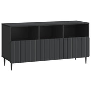 vidaXL TV-kast met lade Zwart 102 x 34,5 x 50 cm Bewerkt hout