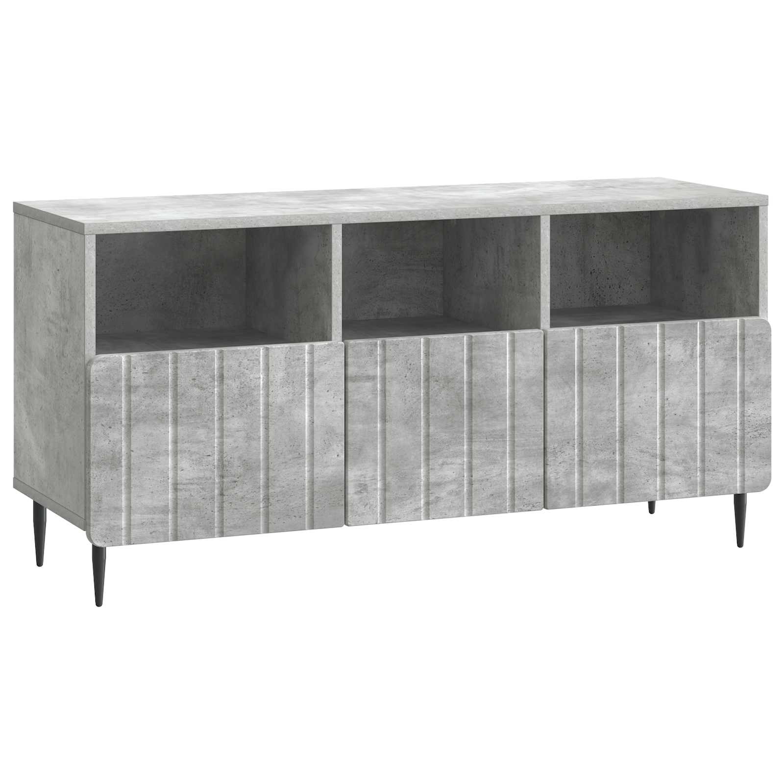 vidaXL TV-kast met lade Zwart 102 x 34,5 x 50 cm Bewerkt hout