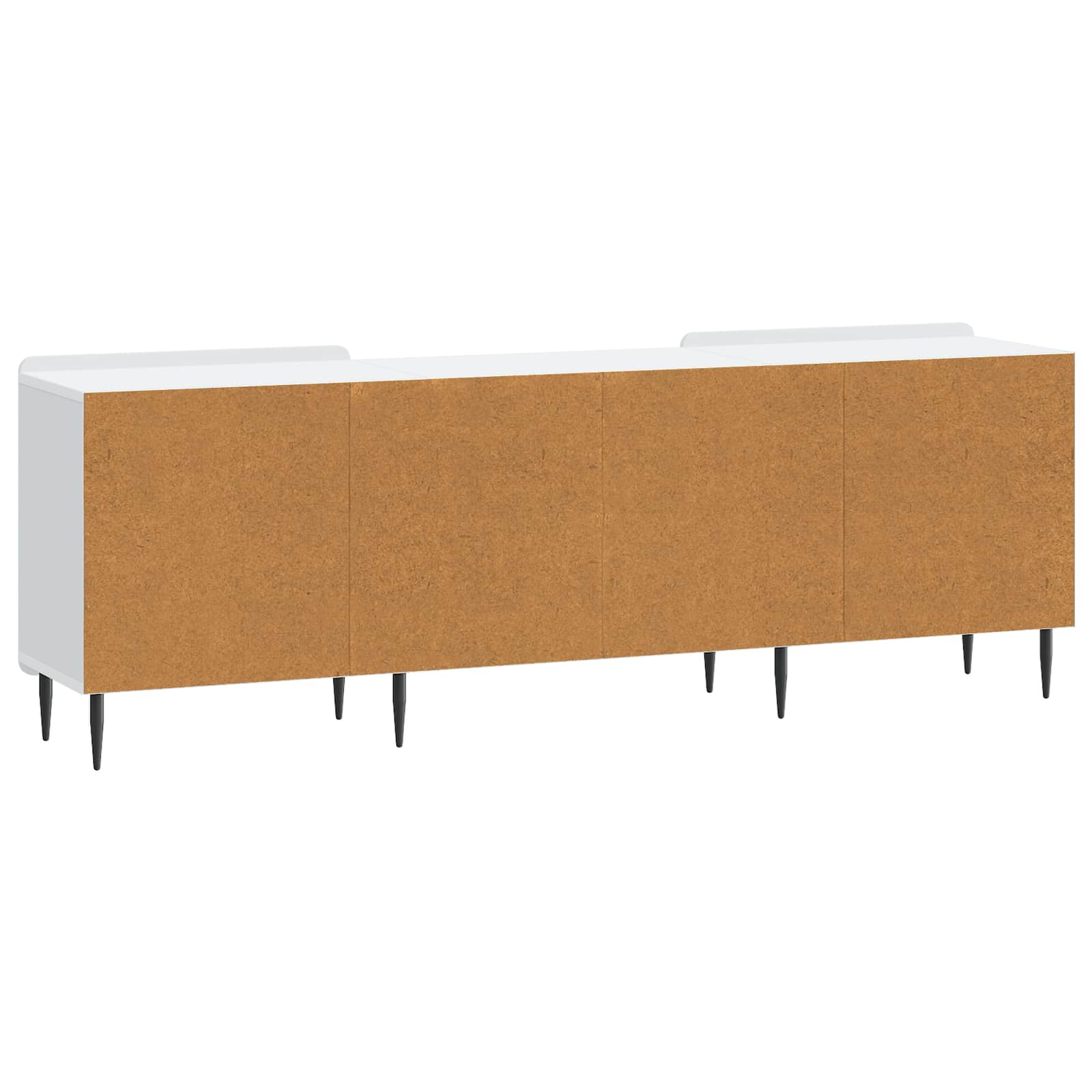 vidaXL TV-kast Wit 150 x 31 x 52 cm Bewerkt hout