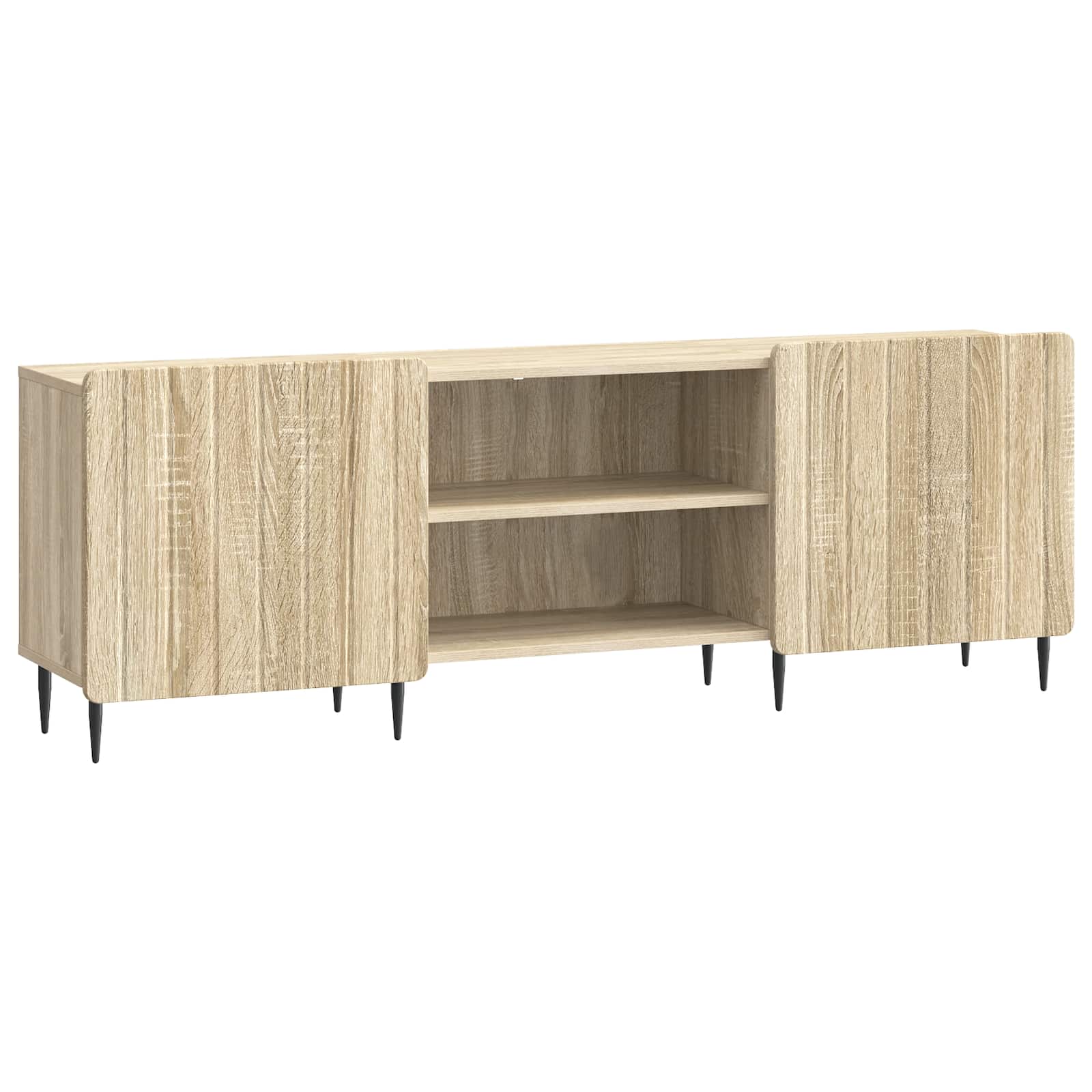 vidaXL TV-kast Wit 150 x 31 x 52 cm Bewerkt hout