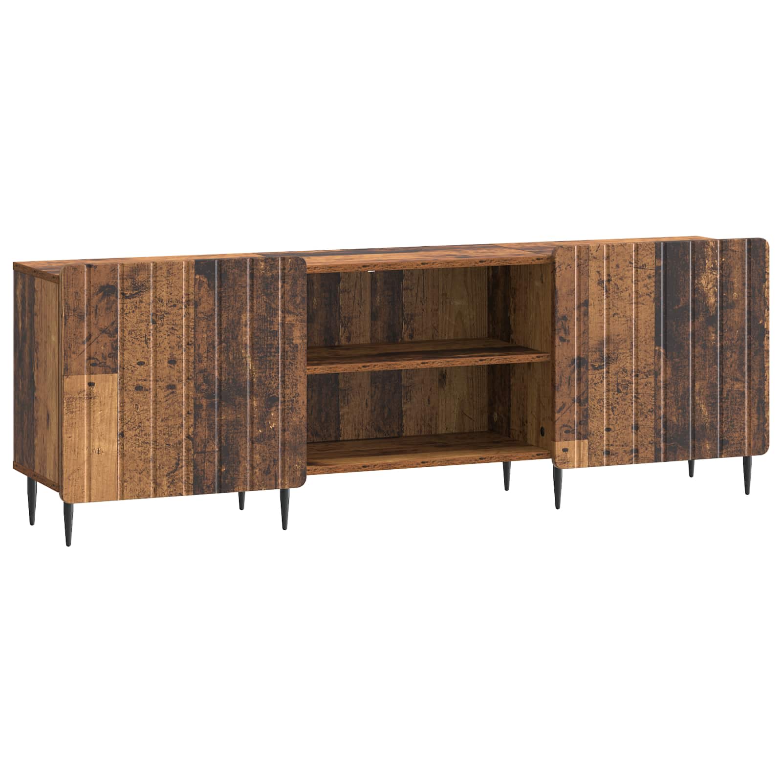 vidaXL TV-kast Wit 150 x 31 x 52 cm Bewerkt hout