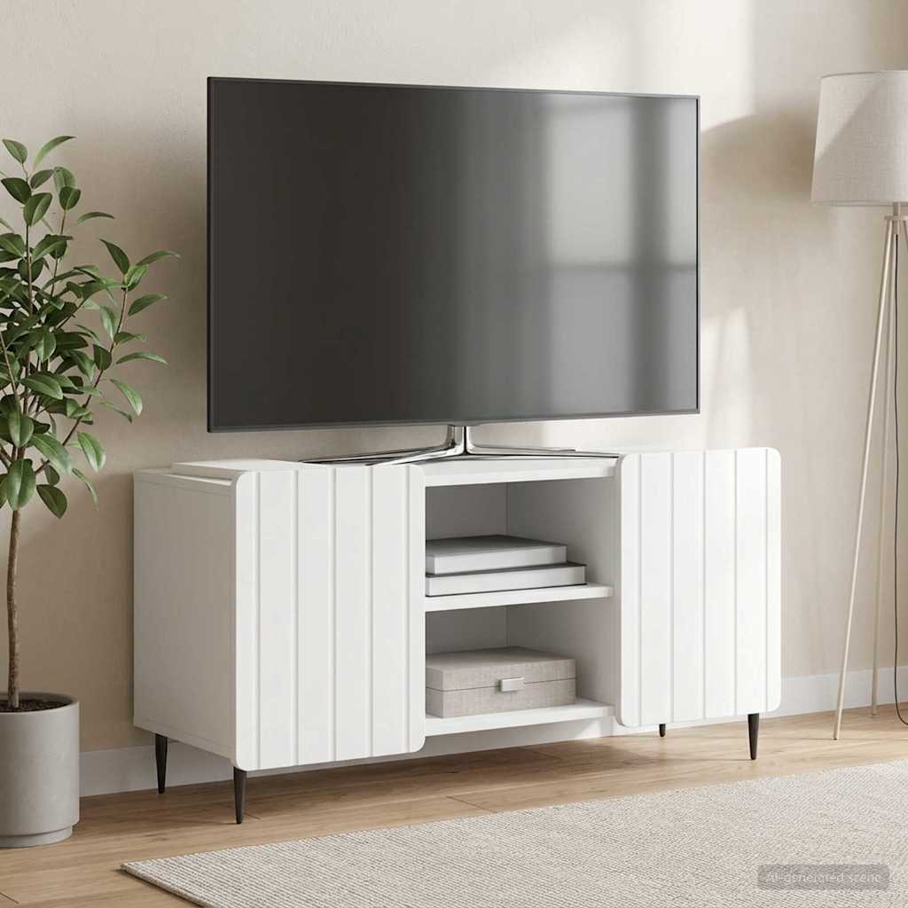 vidaXL TV-kast Zwart 102 x 34,5 x 52 cm Bewerkt hout