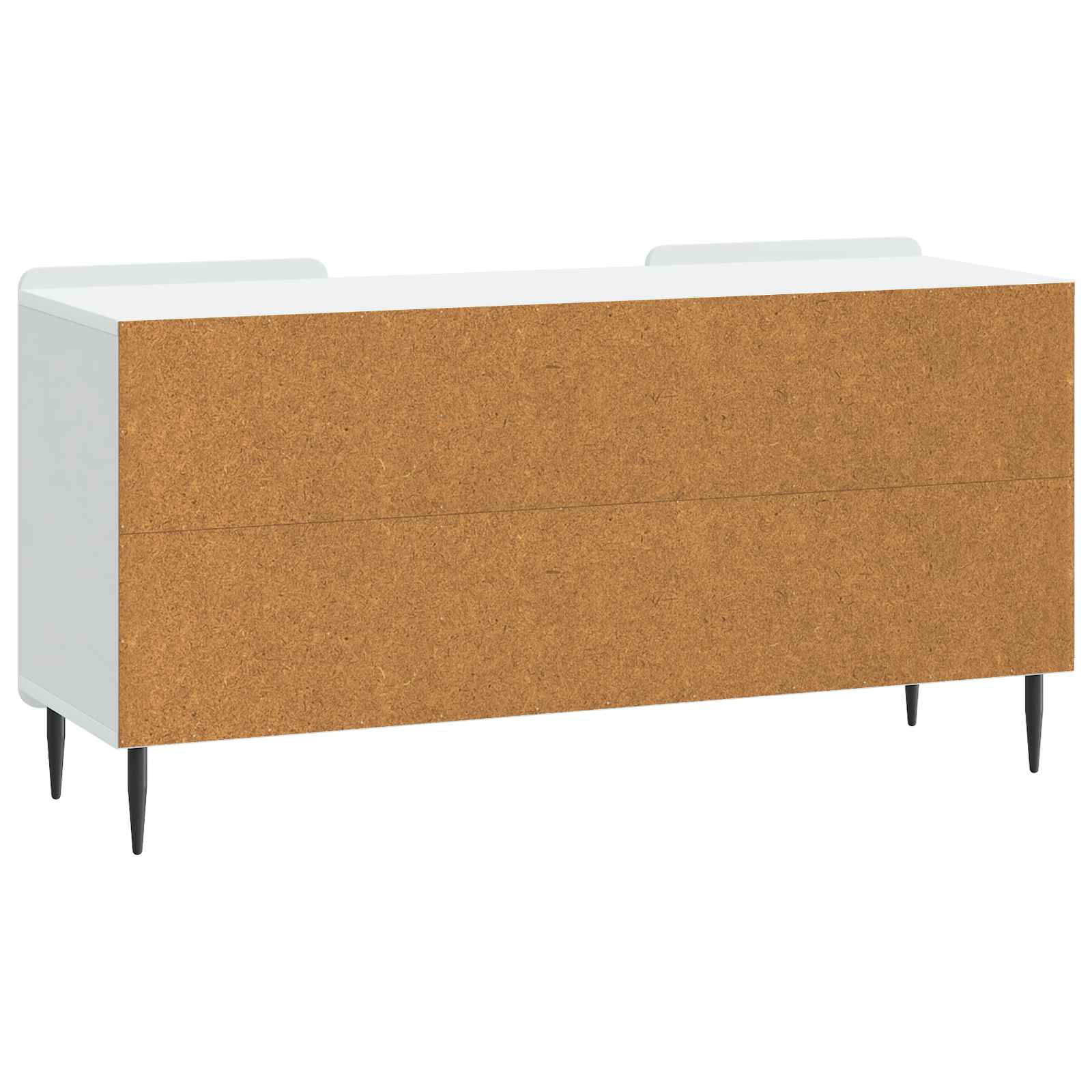 vidaXL TV-kast Zwart 102 x 34,5 x 52 cm Bewerkt hout