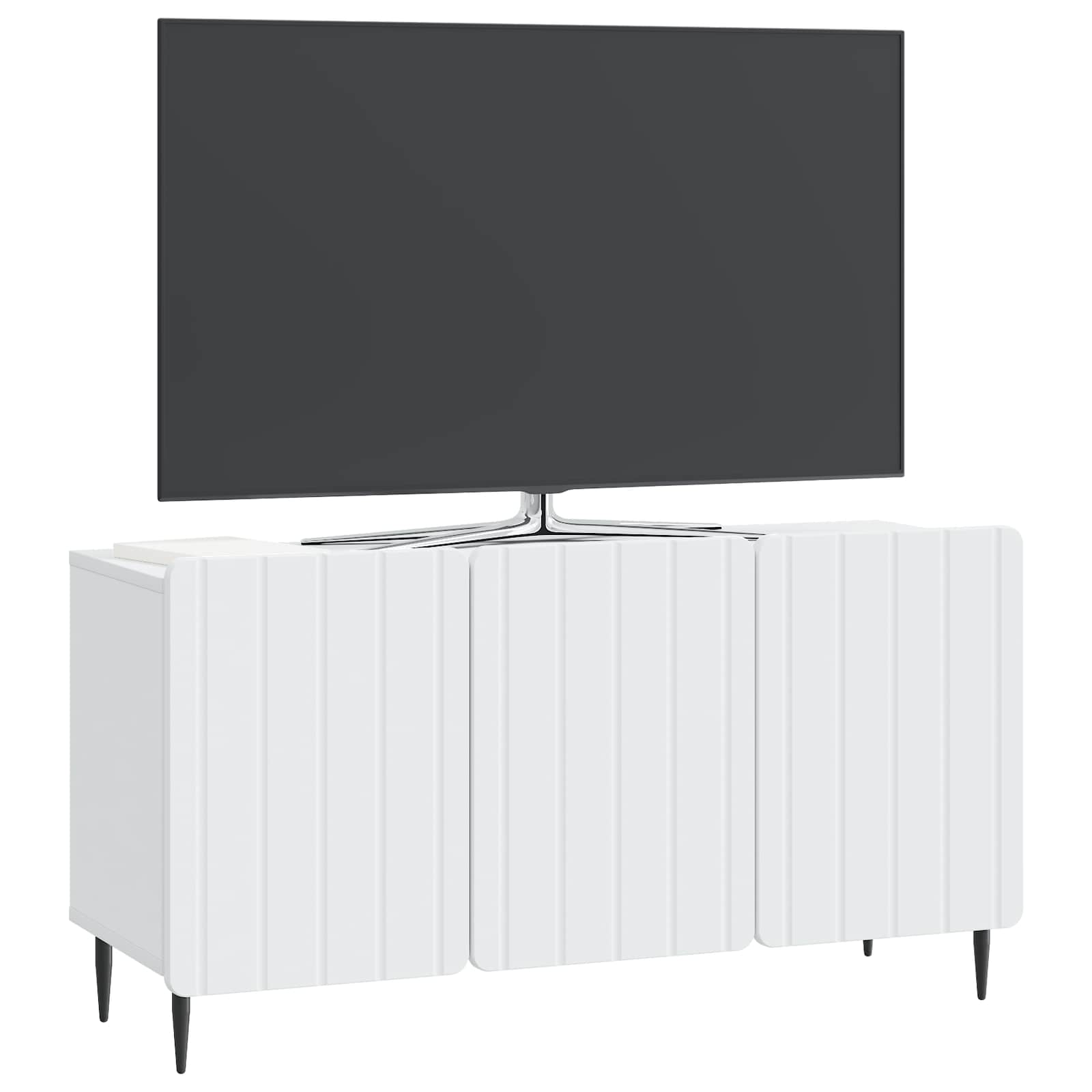vidaXL TV-kast Zwart 99 x 34,5 x 52 cm Bewerkt hout