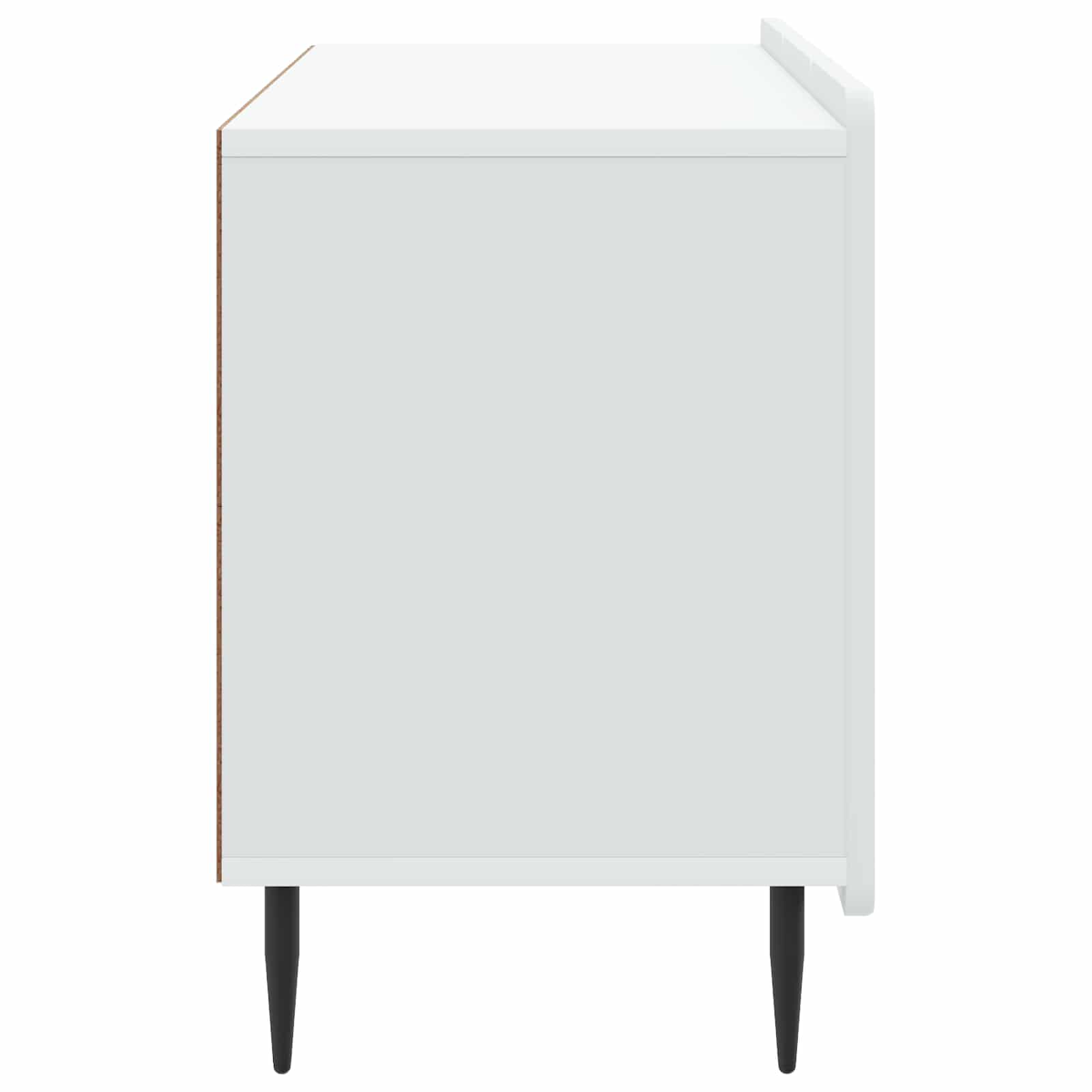 vidaXL TV-kast Zwart 99 x 34,5 x 52 cm Bewerkt hout