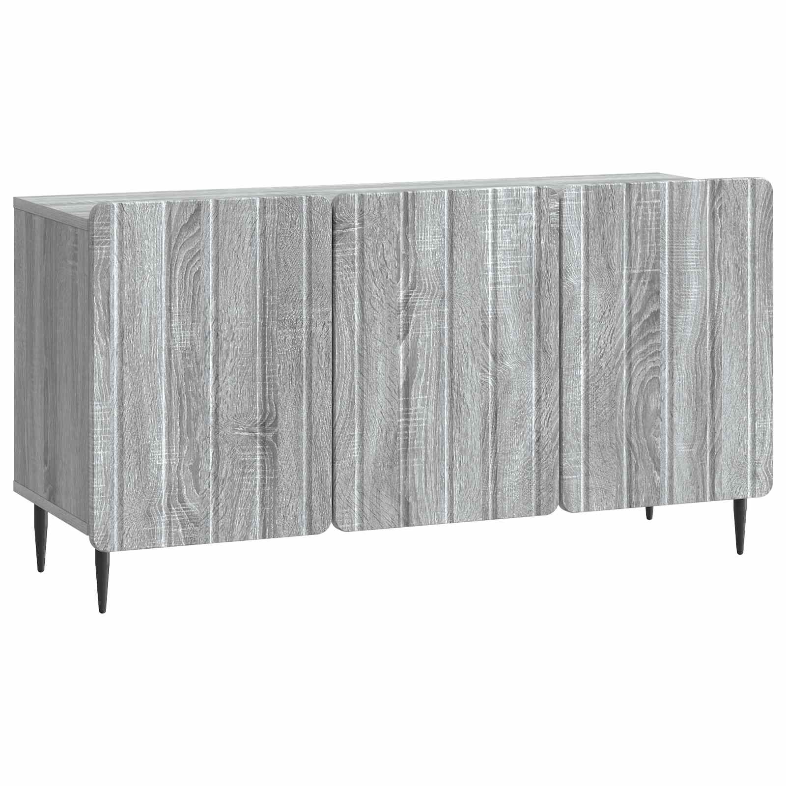 vidaXL TV-kast Zwart 99 x 34,5 x 52 cm Bewerkt hout