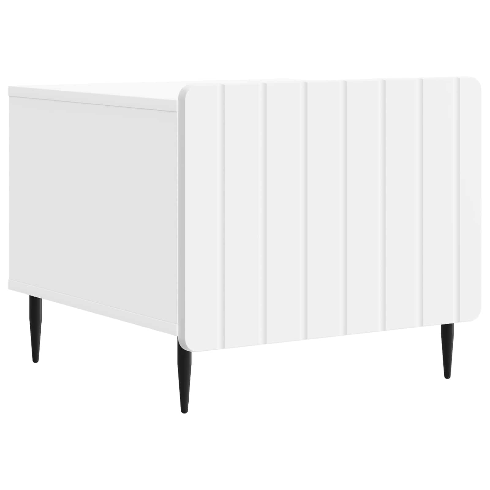 vidaXL Salontafel met lade Zwart 49 x 50 x 42 cm Bewerkt hout